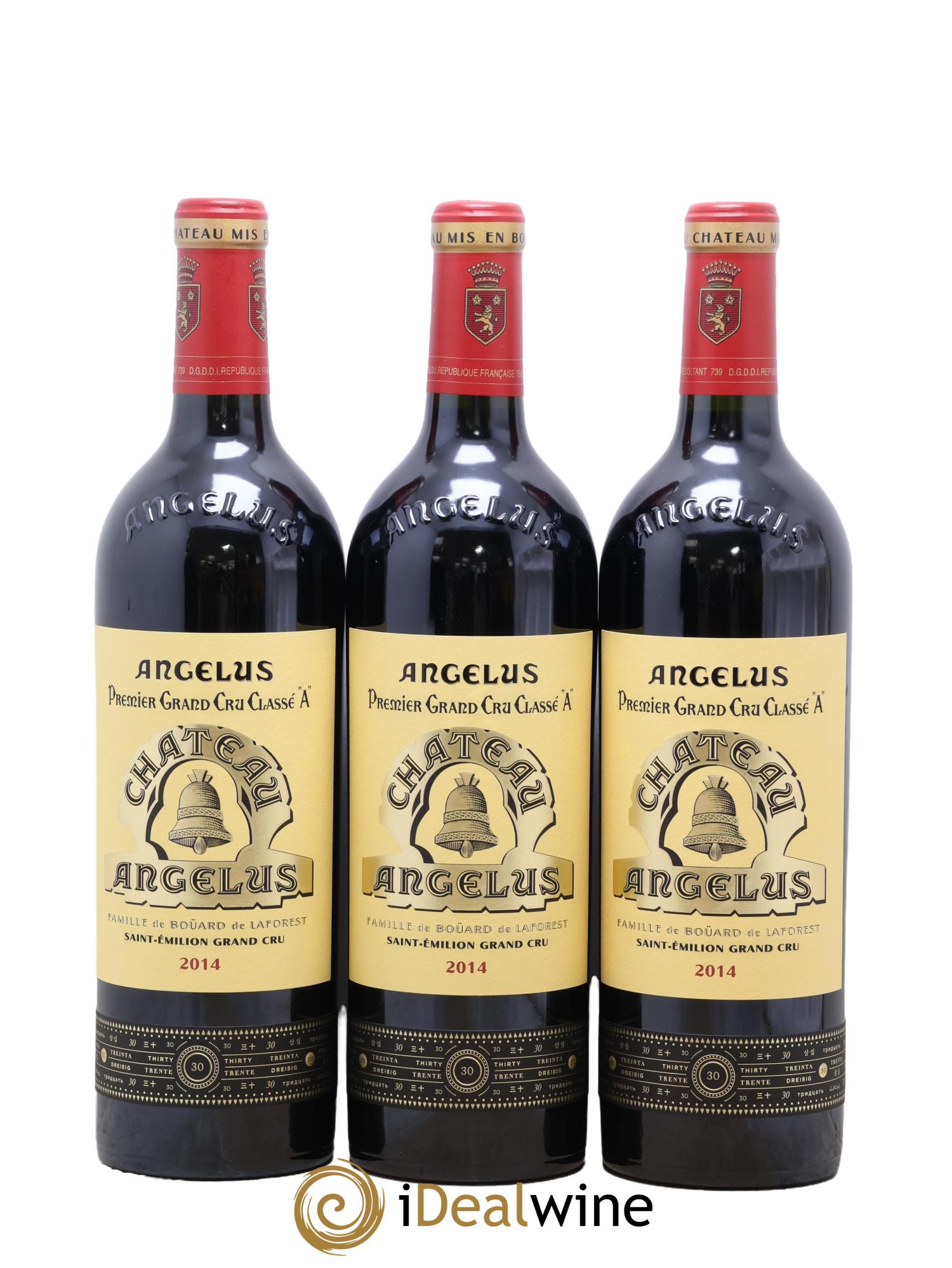 Château Angélus 1er Grand Cru Classé A 2014 - Lot de 6 bouteilles - 3