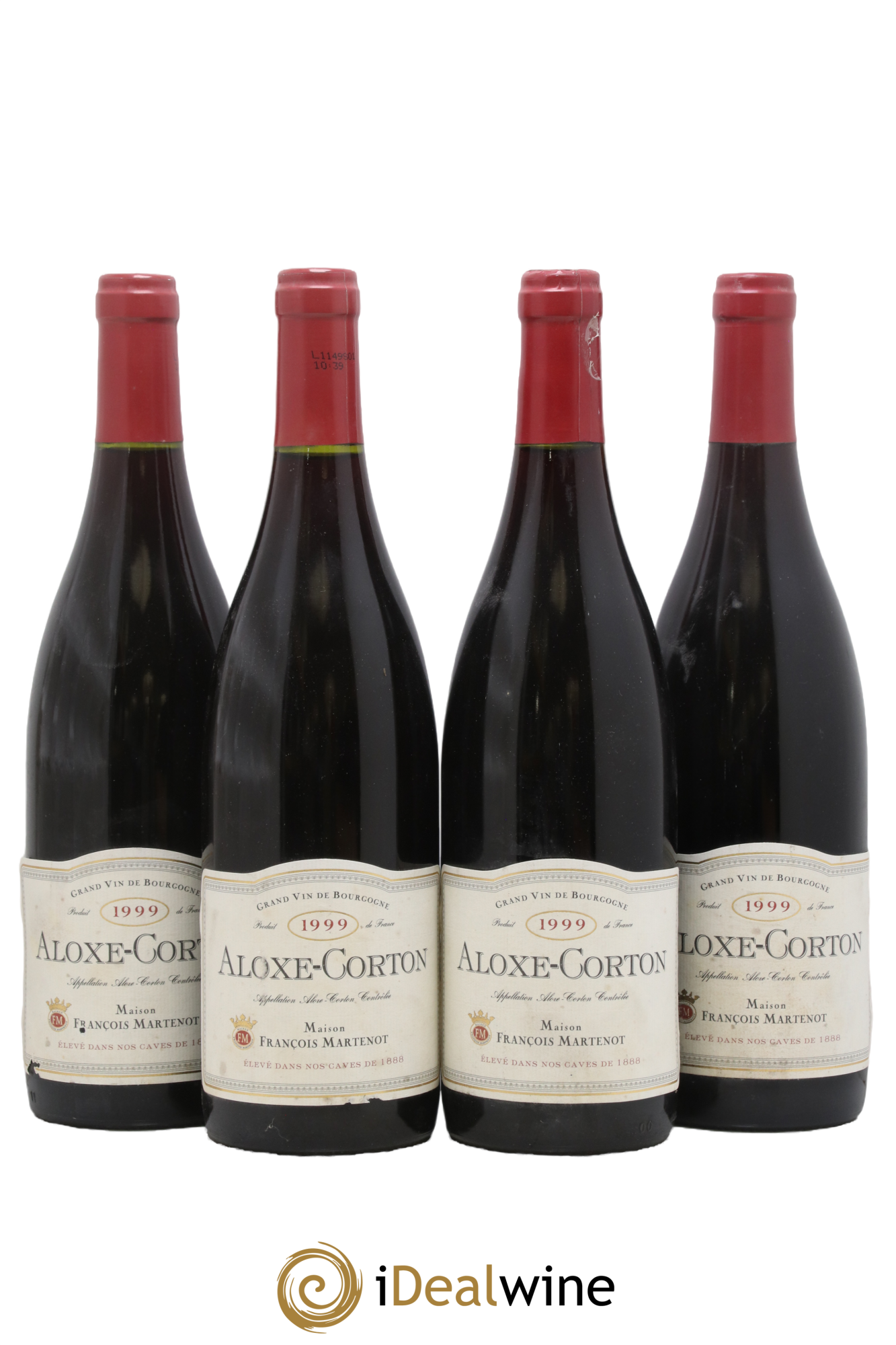 Aloxe-Corton Domaine Francois Martenot 1999 - Posten von 4 Flaschen - 0