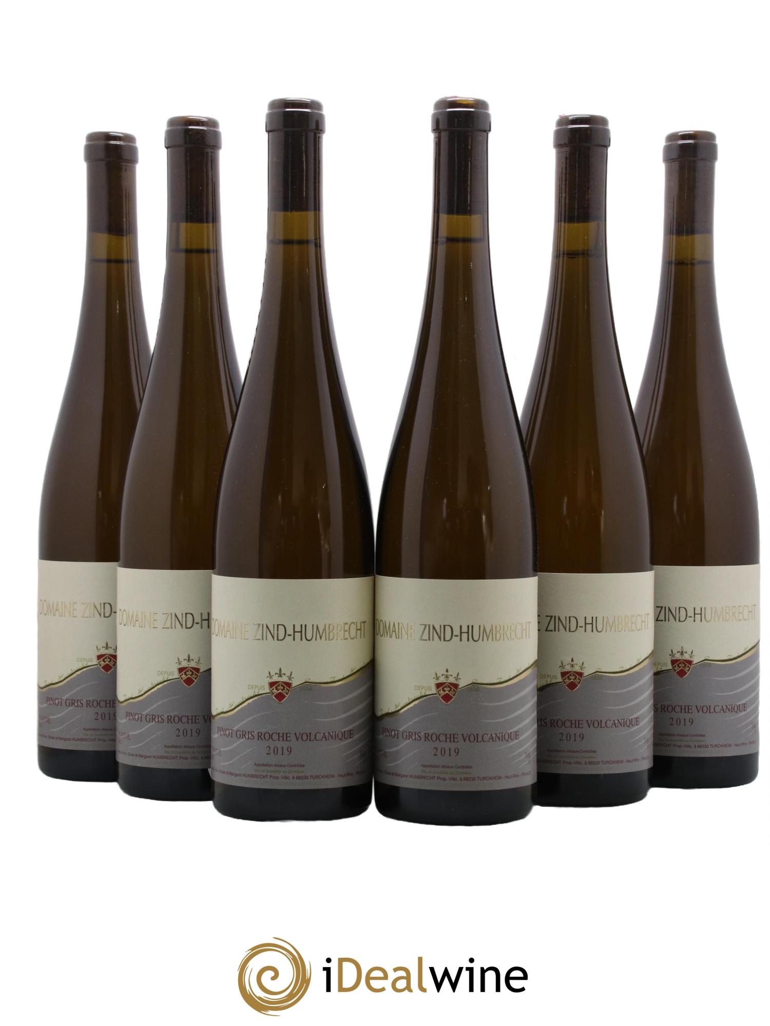 Alsace Pinot Gris Roche Volcanique Zind-Humbrecht (Domaine) 2019 - Lot de 6 bouteilles - 0
