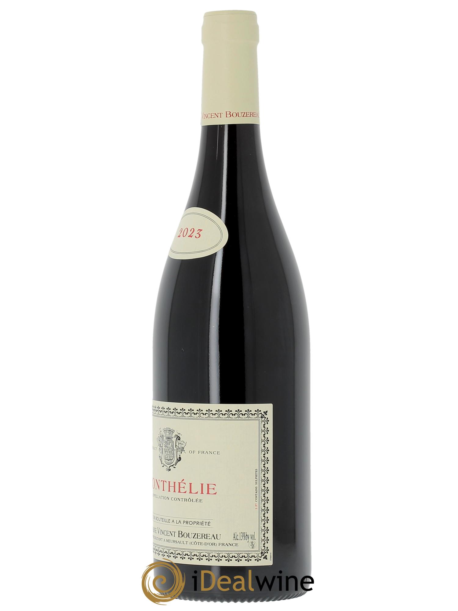 Monthélie Vincent Bouzereau (Domaine)  2023 - Lot de 1 bouteille - 1