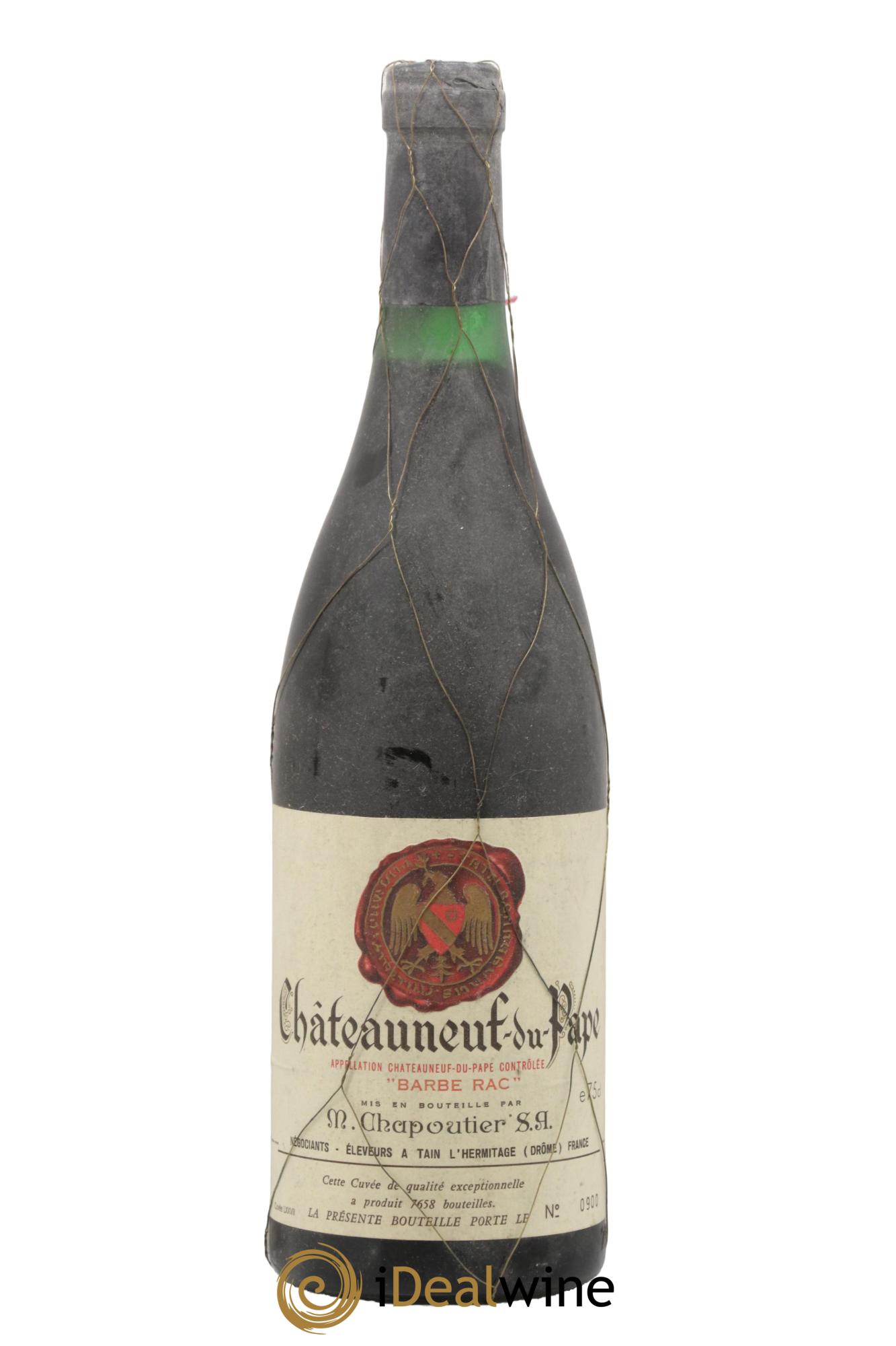 Châteauneuf-du-Pape Barbe Rac Chapoutier - Lot of 1 bottle - 0