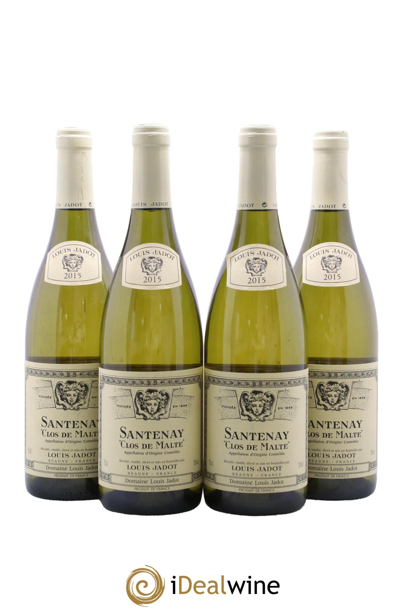 Santenay Clos de Malte Louis Jadot 2015 - Lot de 4 bouteilles - 0