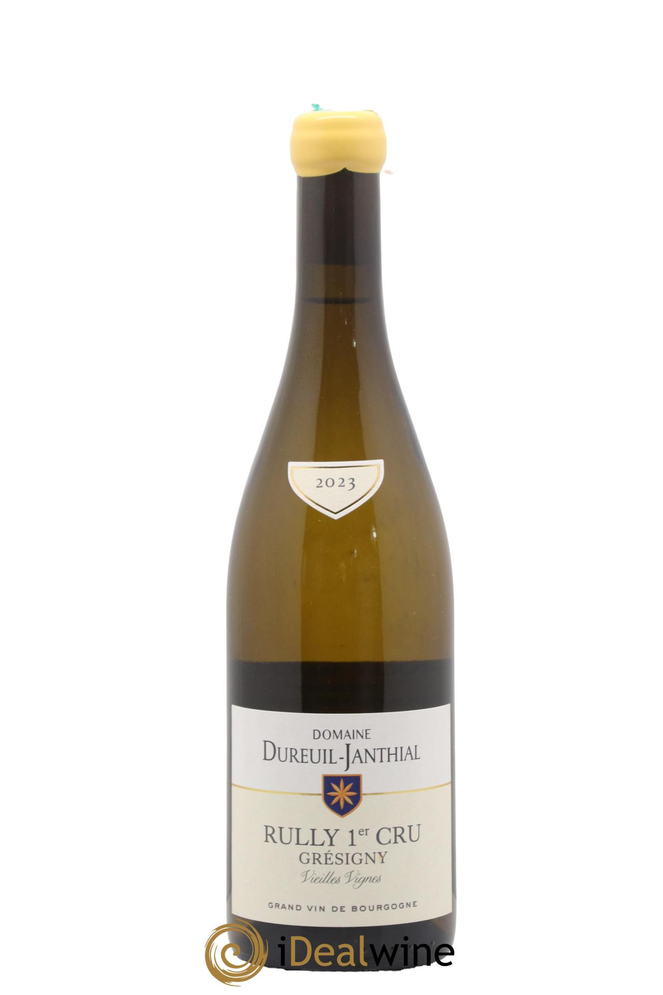 Rully 1er Cru Grésigny Vieilles Vignes Vincent Dureuil-Janthial 2023 - Lot of 1 bottle - 0