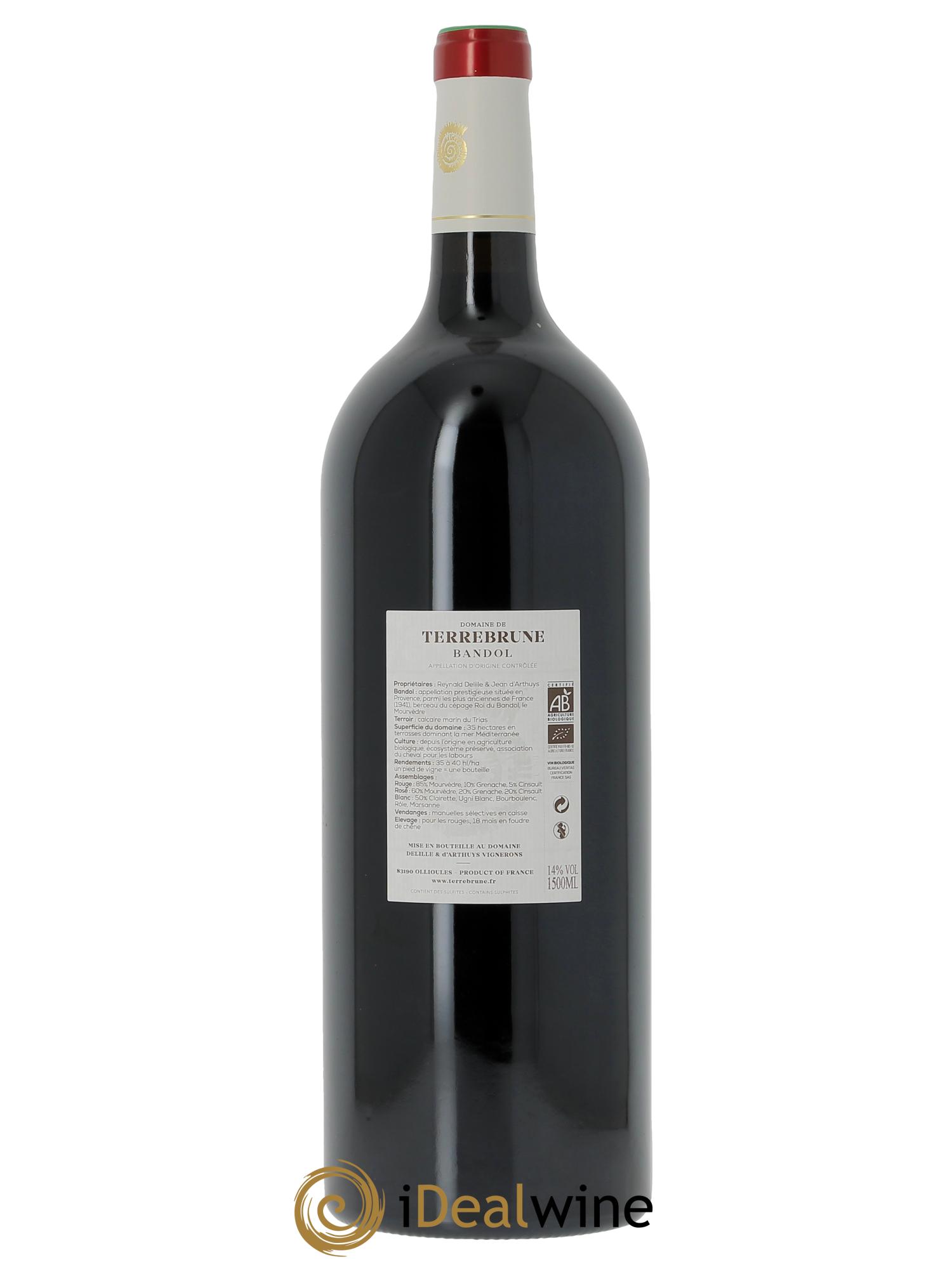 Bandol Terrebrune (Domaine de)  2021 - Lot de 1 magnum - 1