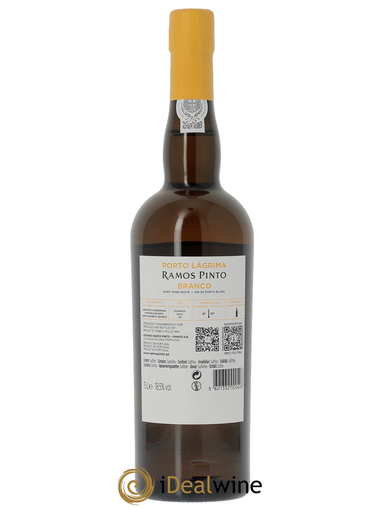 Porto Blanc Lagrima Ramos Pinto  - Lot of 1 bottle - 2