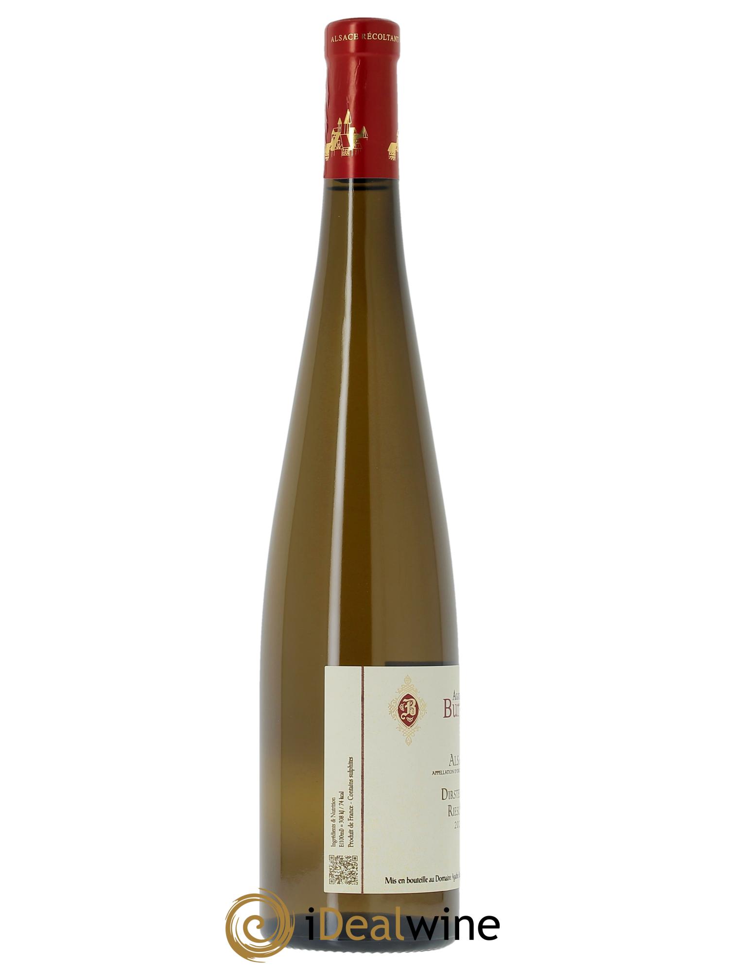 Alsace Riesling Dirstelberg Agathe Bursin 2024 - Lot de 1 bouteille - 2