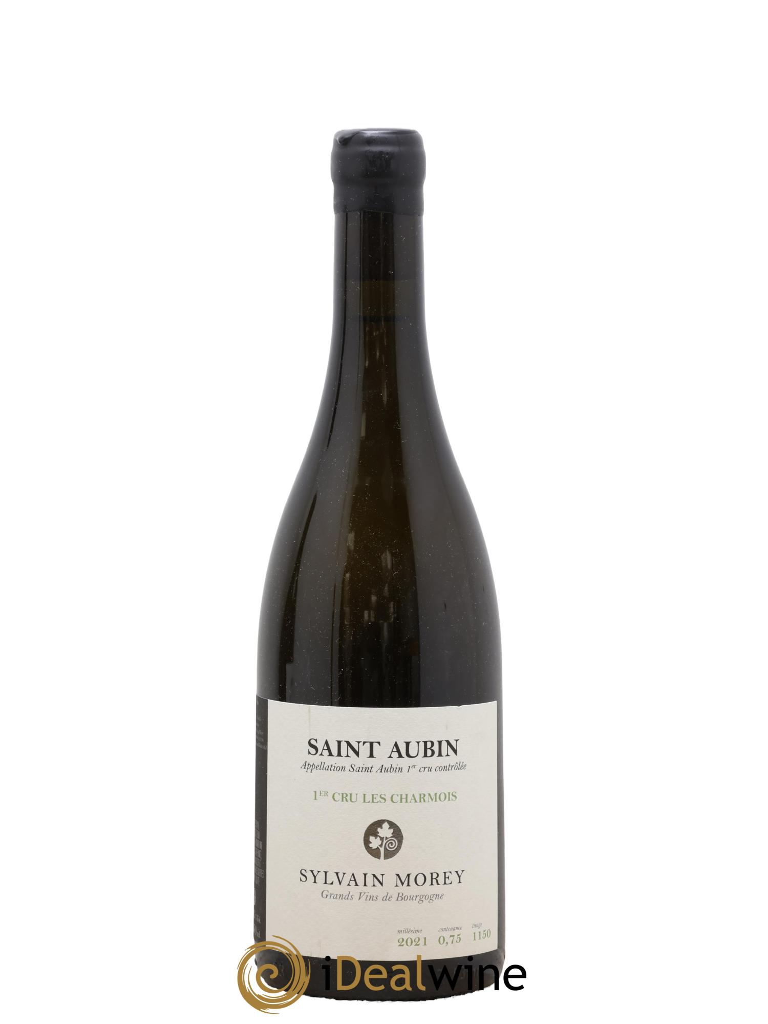 Saint-Aubin 1er Cru Charmois Morey Silvain 2021 - Lot de 1 bouteille - 0