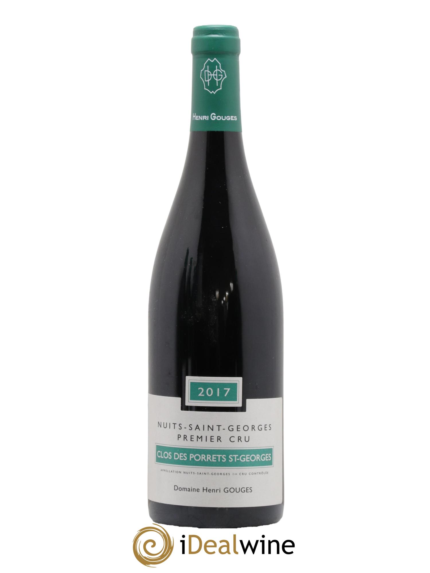 Nuits-Saint-Georges 1er Cru Clos des Porrets St Georges Henri Gouges 2017 - Lotto di 1 bottiglia - 0