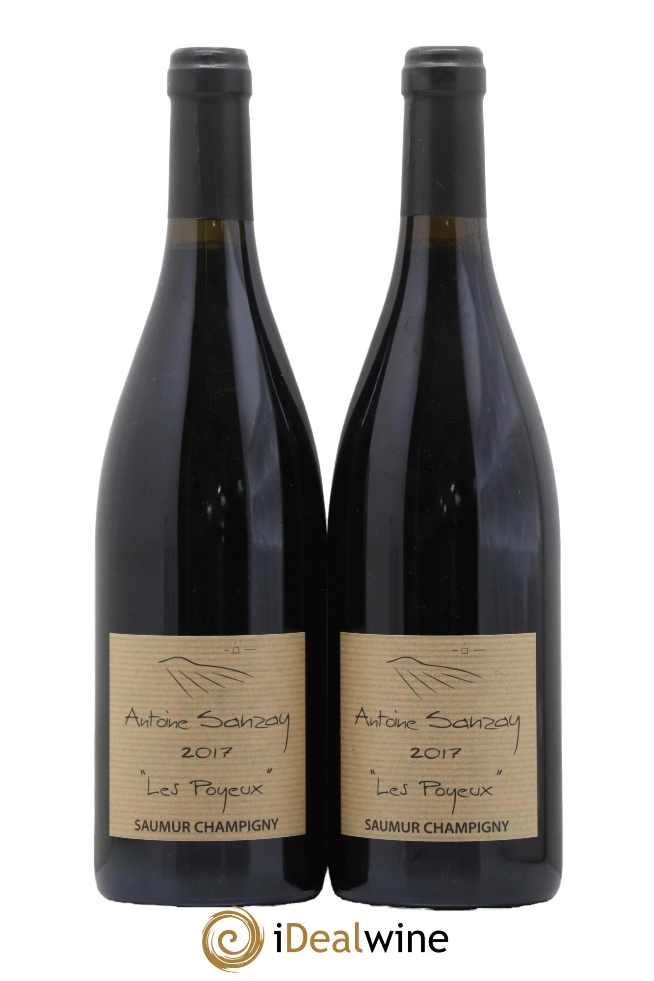 Saumur-Champigny Les Poyeux Antoine Sanzay 2017 - Posten von 2 Flaschen - 0