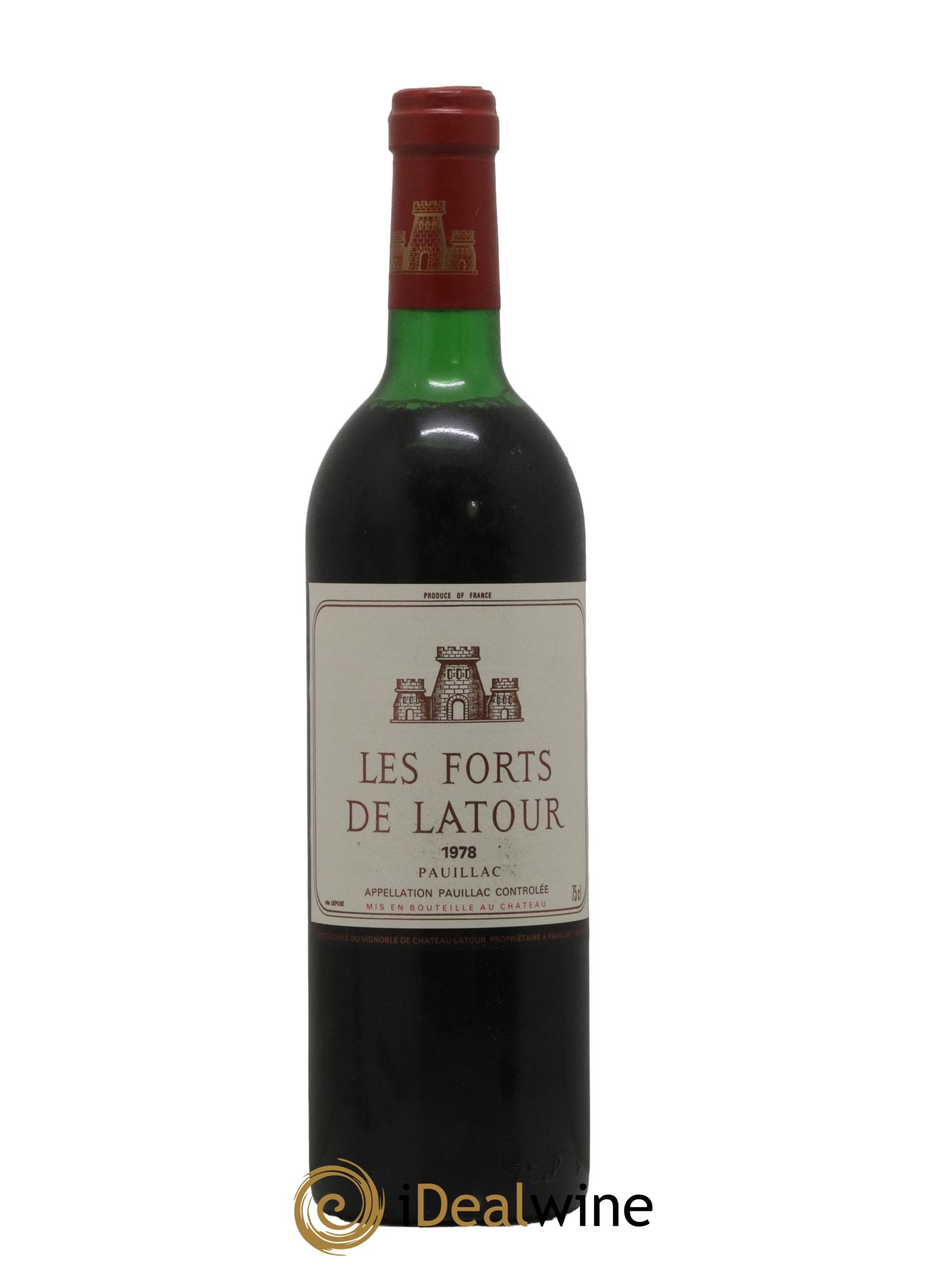 Les Forts de Latour Second Vin 1978 - Lot de 1 bouteille - 0