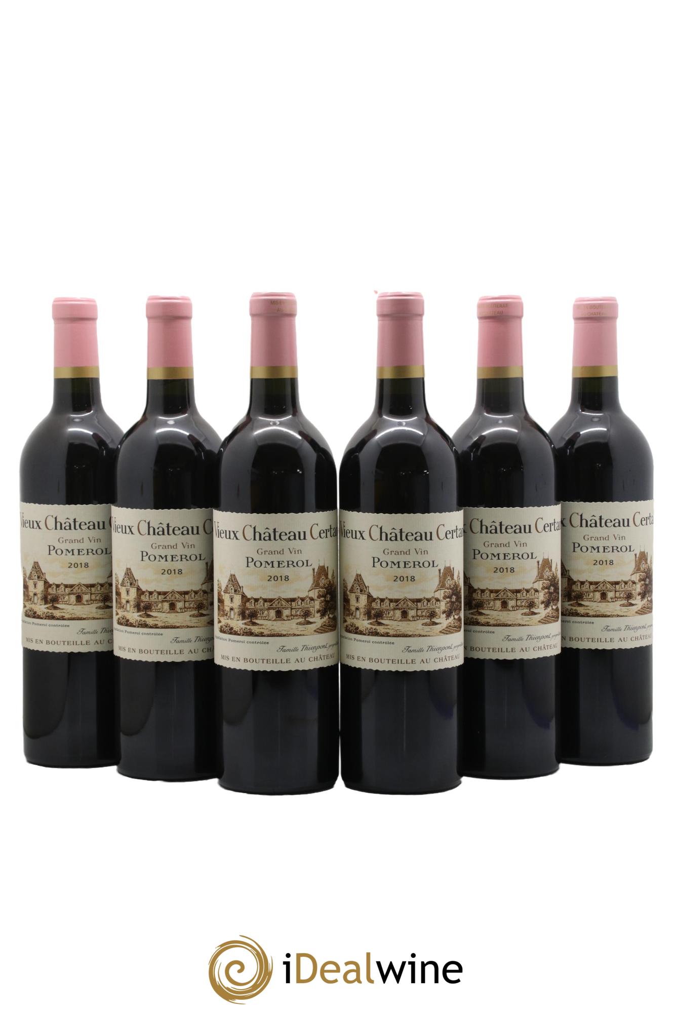 Vieux Château Certan 2018 - Lotto di 6 bottiglie - 0