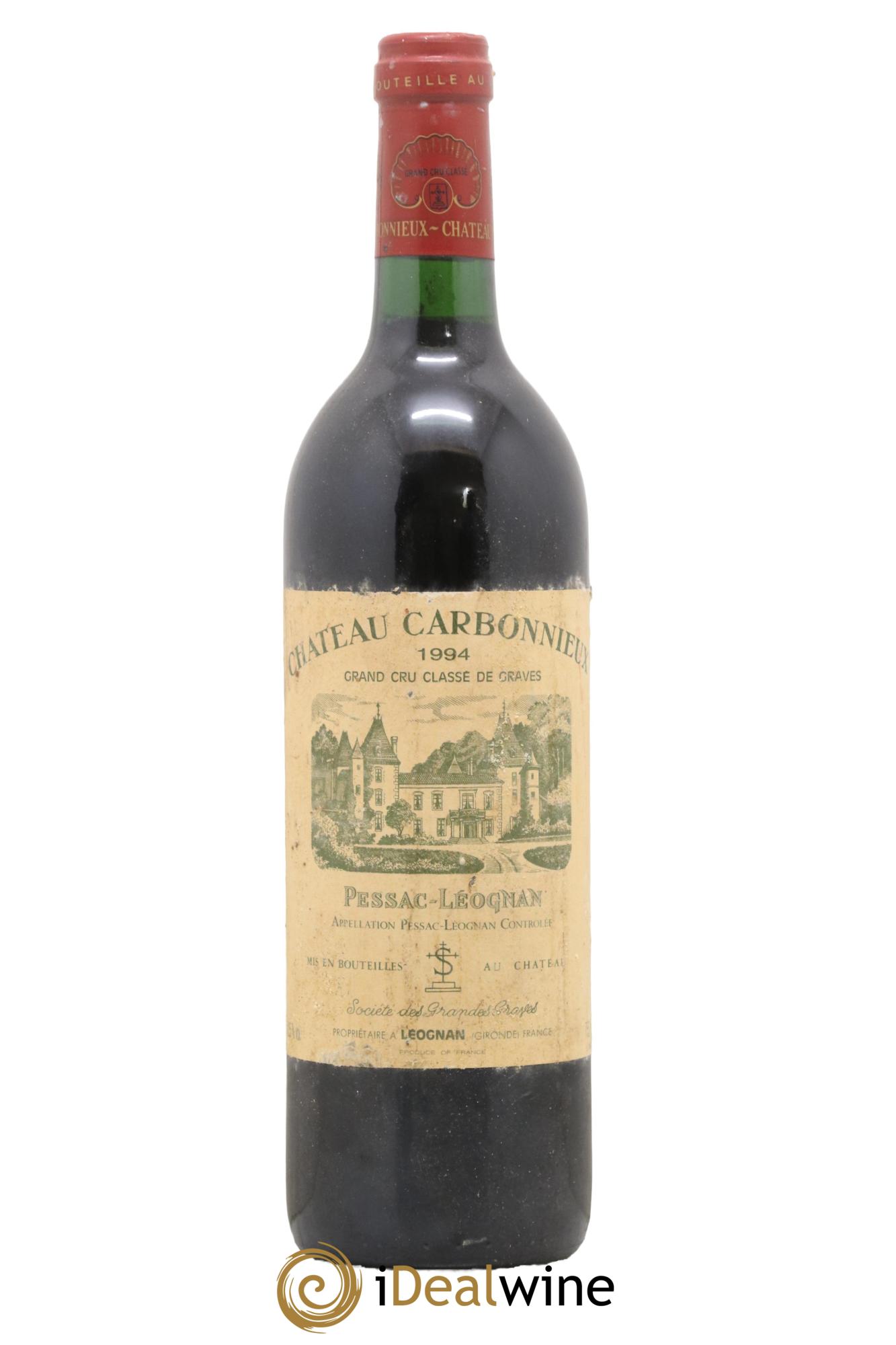 Château Carbonnieux Cru Classé de Graves 1994 - Lot de 1 bouteille - 0