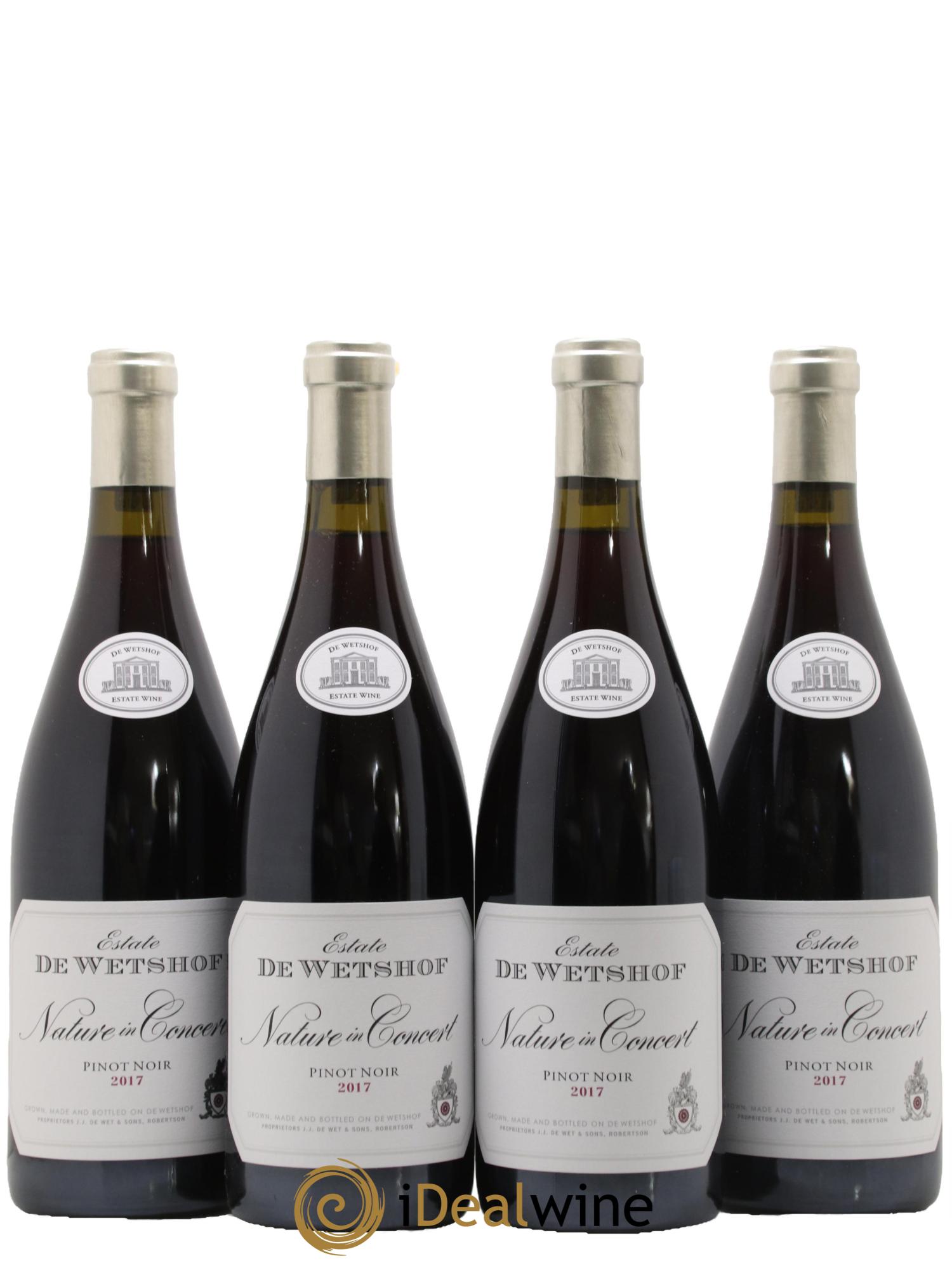Afrique du Sud Nature in Concert Estate De Wetshof 2017 - Lot de 4 bouteilles - 0