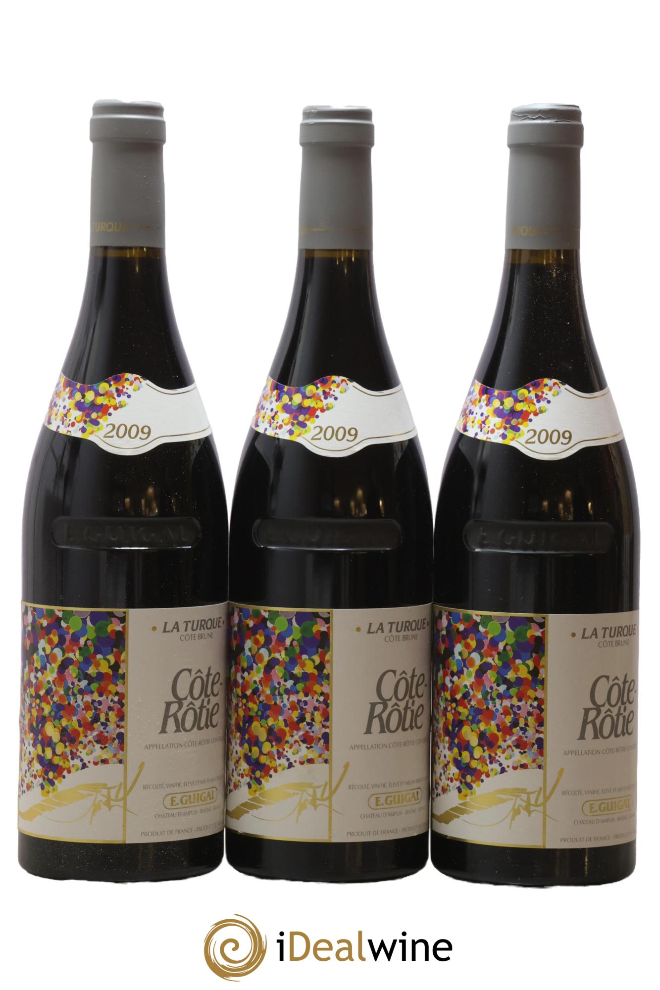 Côte-Rôtie La Turque Guigal 2009 - Lot de 6 bouteilles - 3