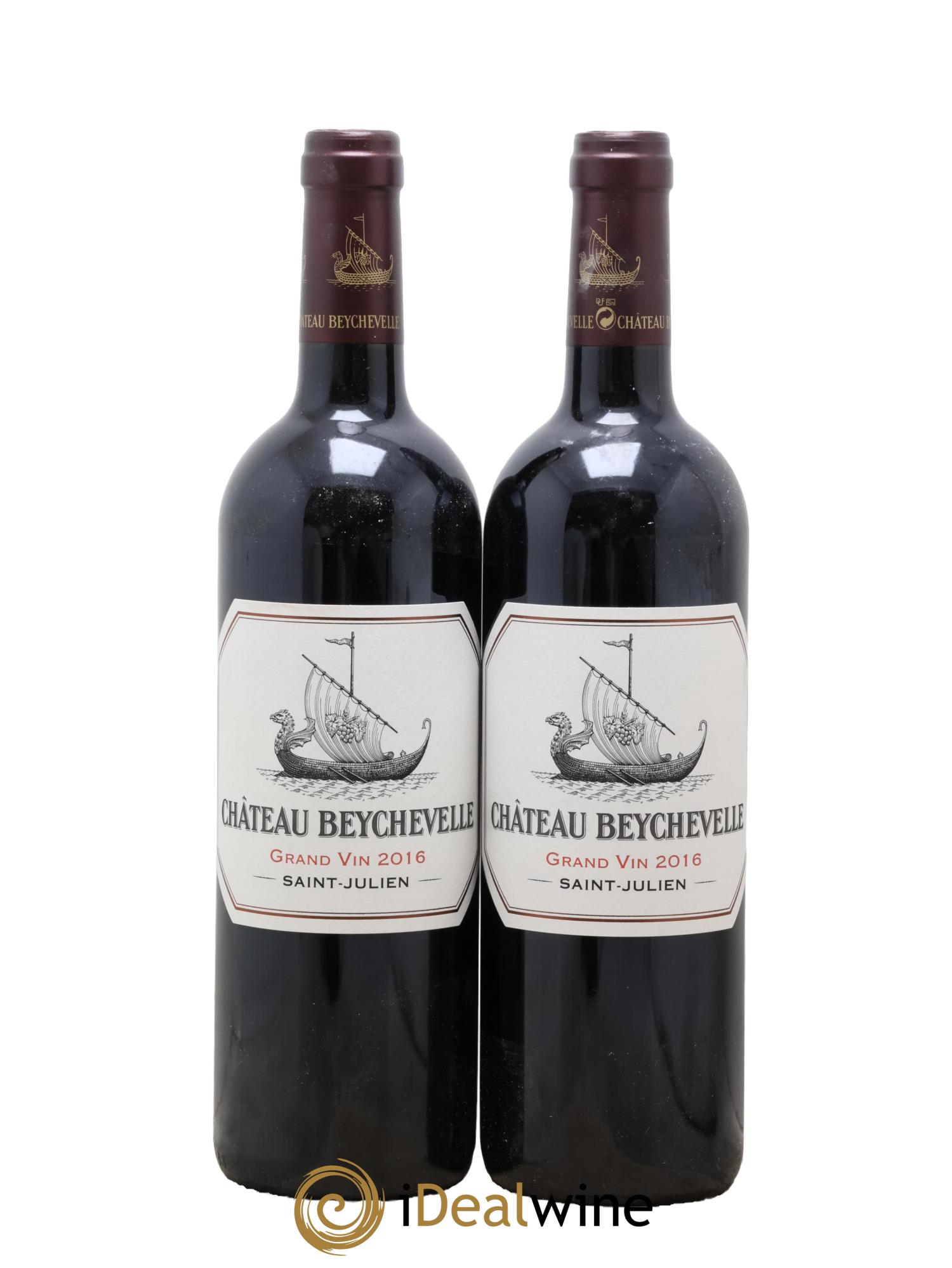 Château Beychevelle 4ème Grand Cru Classé 2016 - Lot de 2 bouteilles - 0