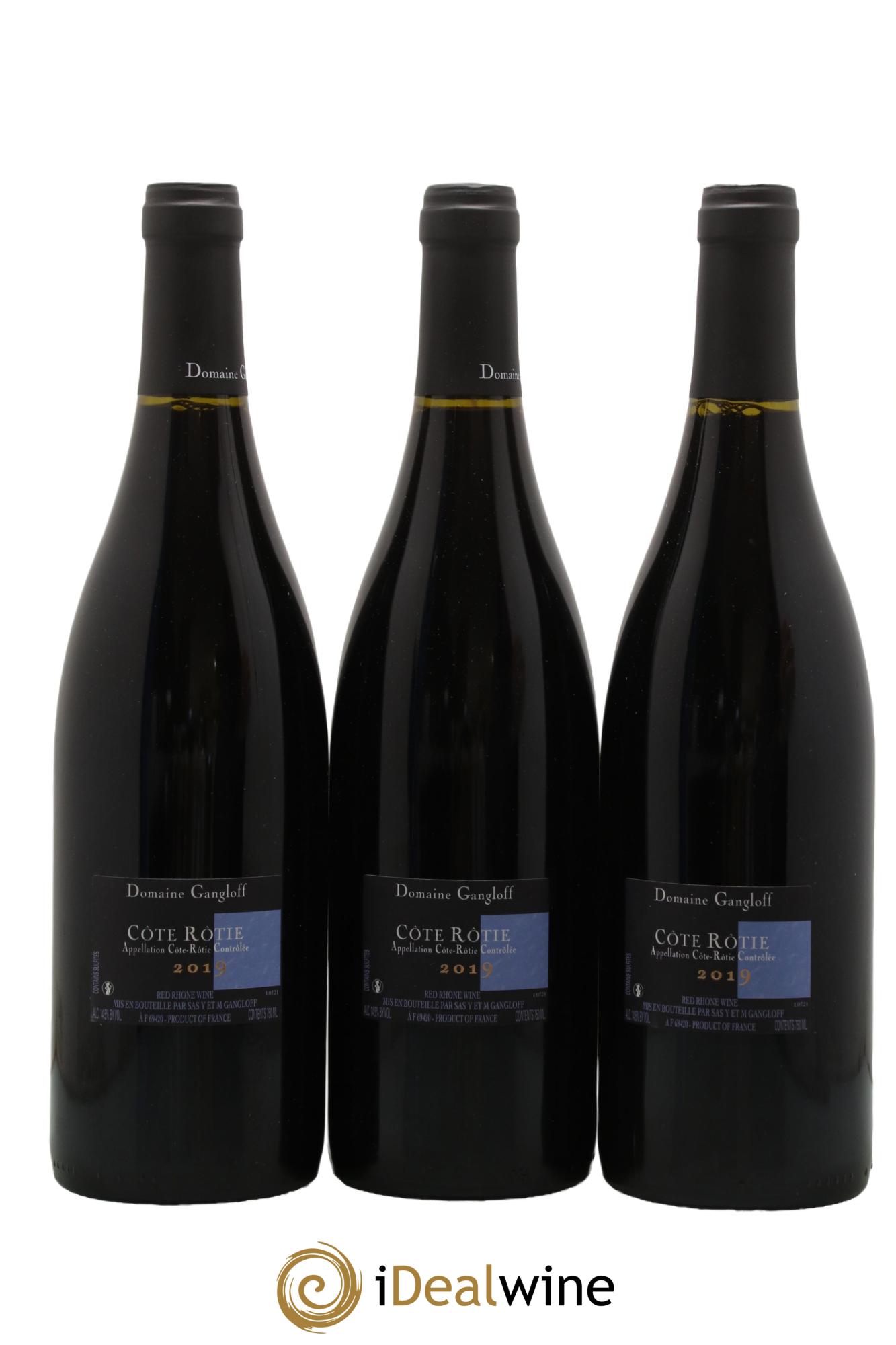 Côte-Rôtie La Barbarine Gangloff (Domaine) 2019 - Lot de 3 bouteilles - 1