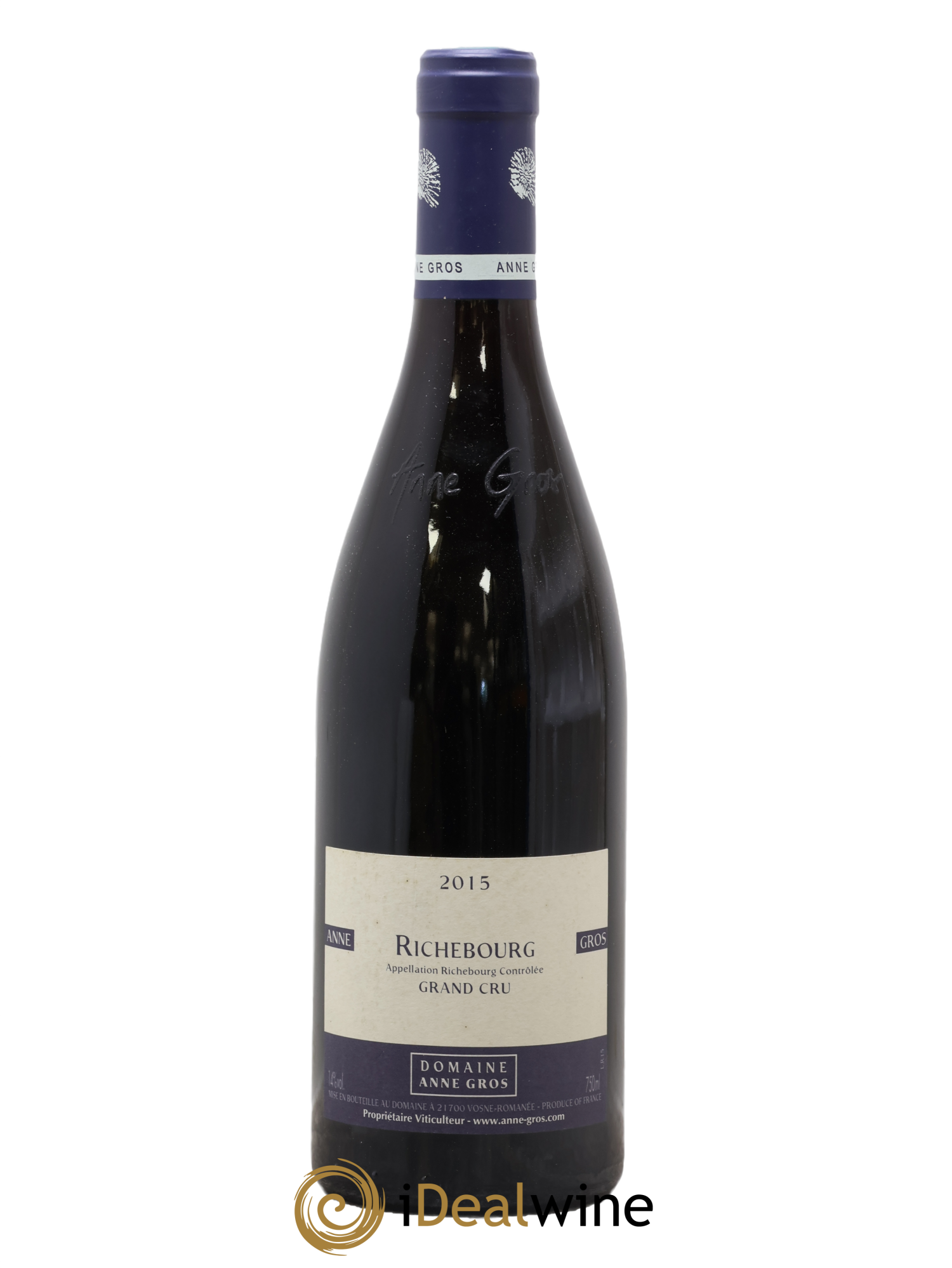 Richebourg Grand Cru Anne Gros 2015 - Lot of 1 bottle - 0