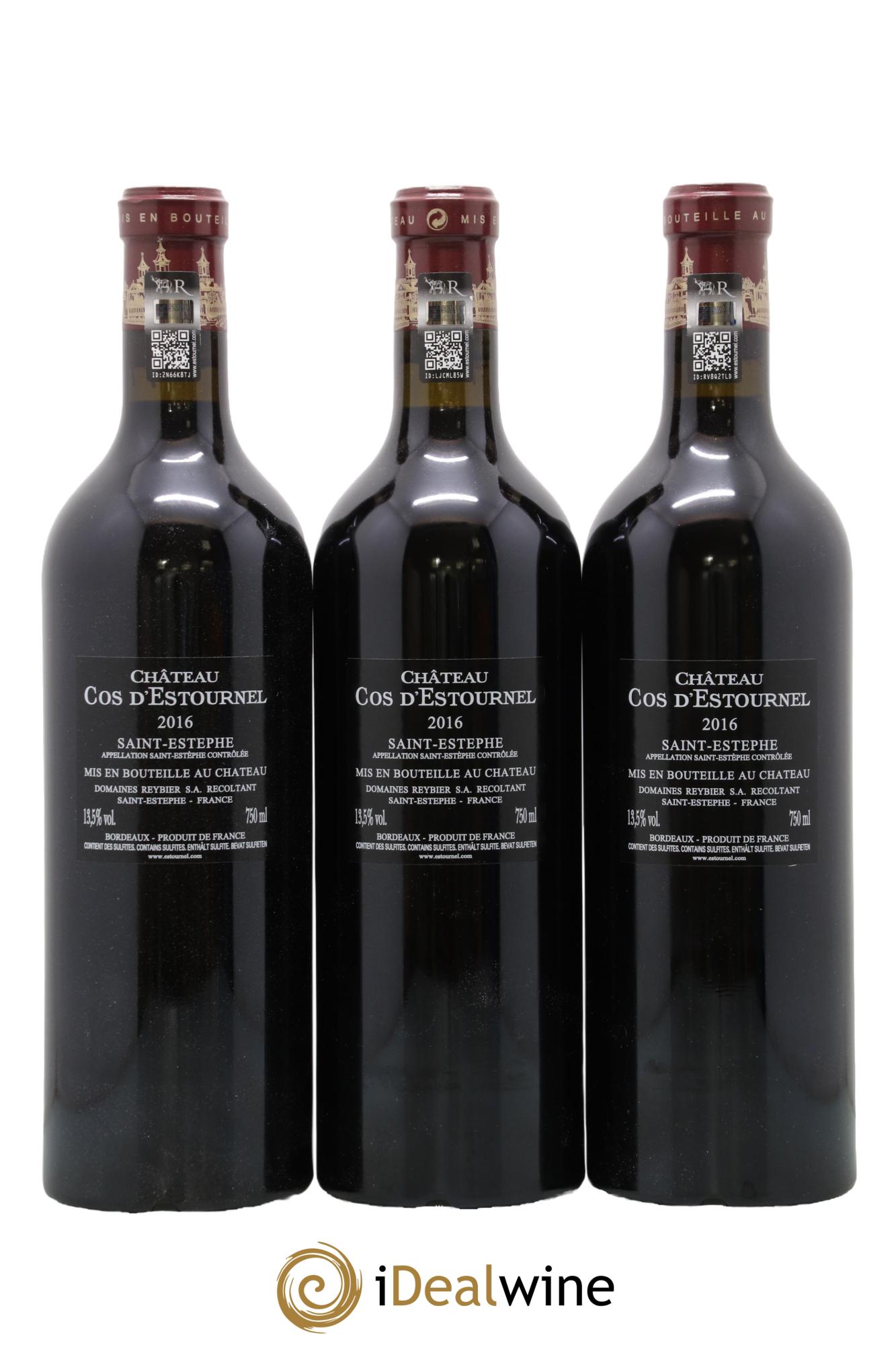 Cos d'Estournel 2ème Grand Cru Classé 2016 - Lot de 6 bouteilles - 2