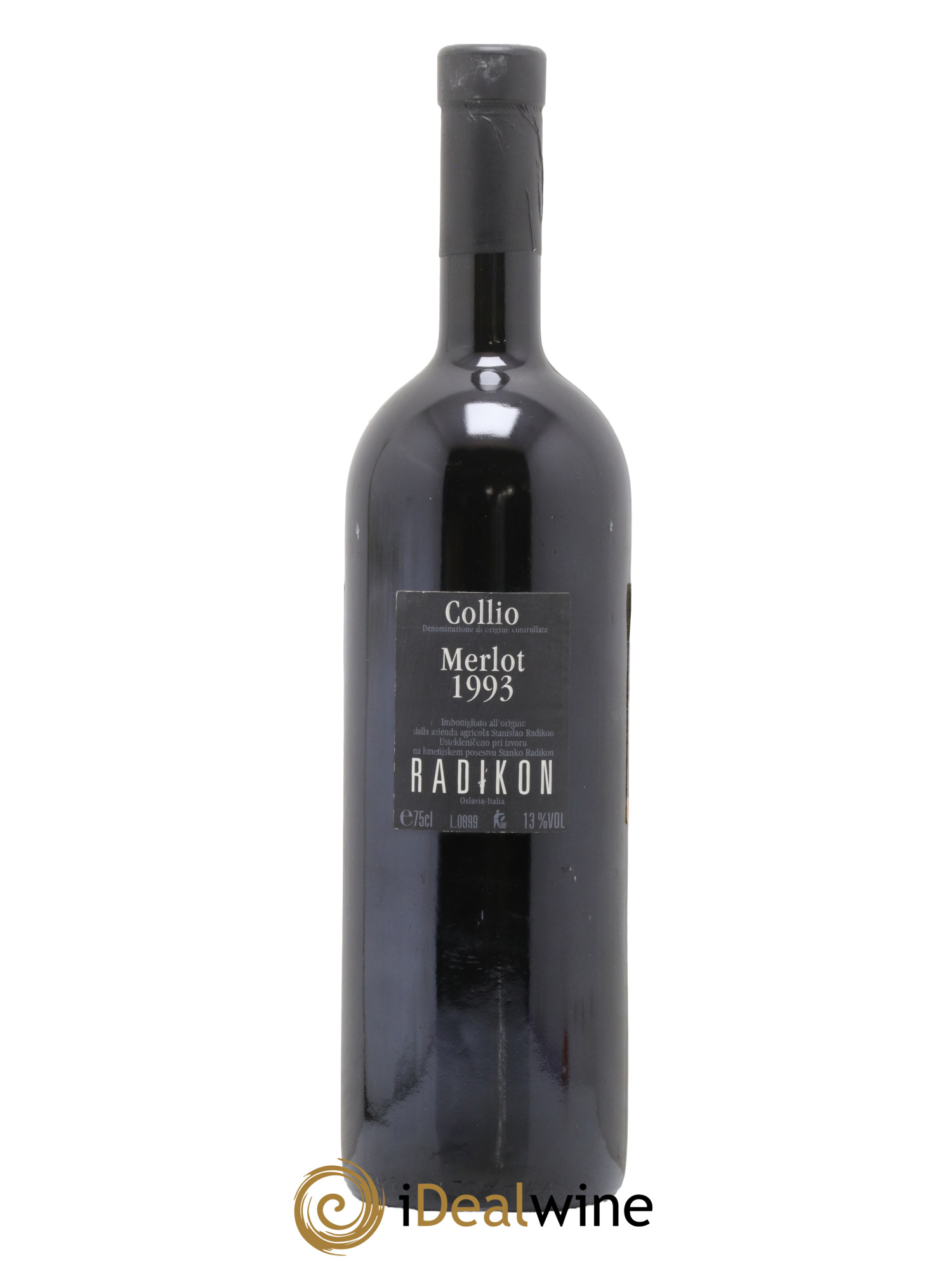 IGT Venezia Giulia Merlot Radikon 1993 - Lotto di 1 bottiglia - 1
