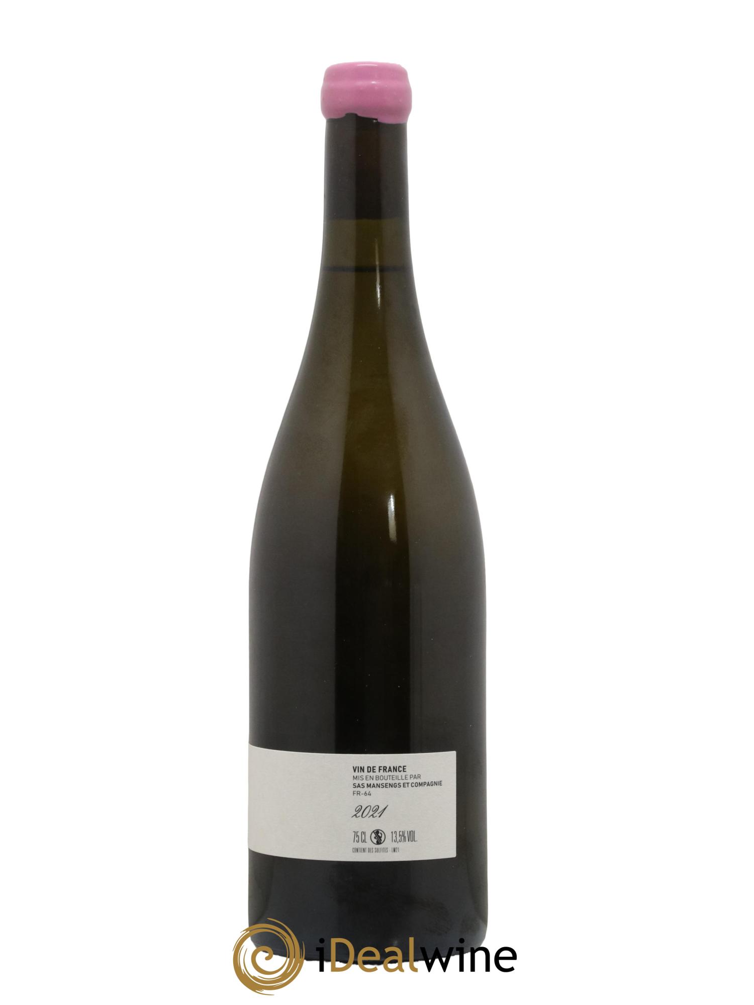 Vin de France Lajibe Mansengs 2021 - Lot de 1 bouteille - 1