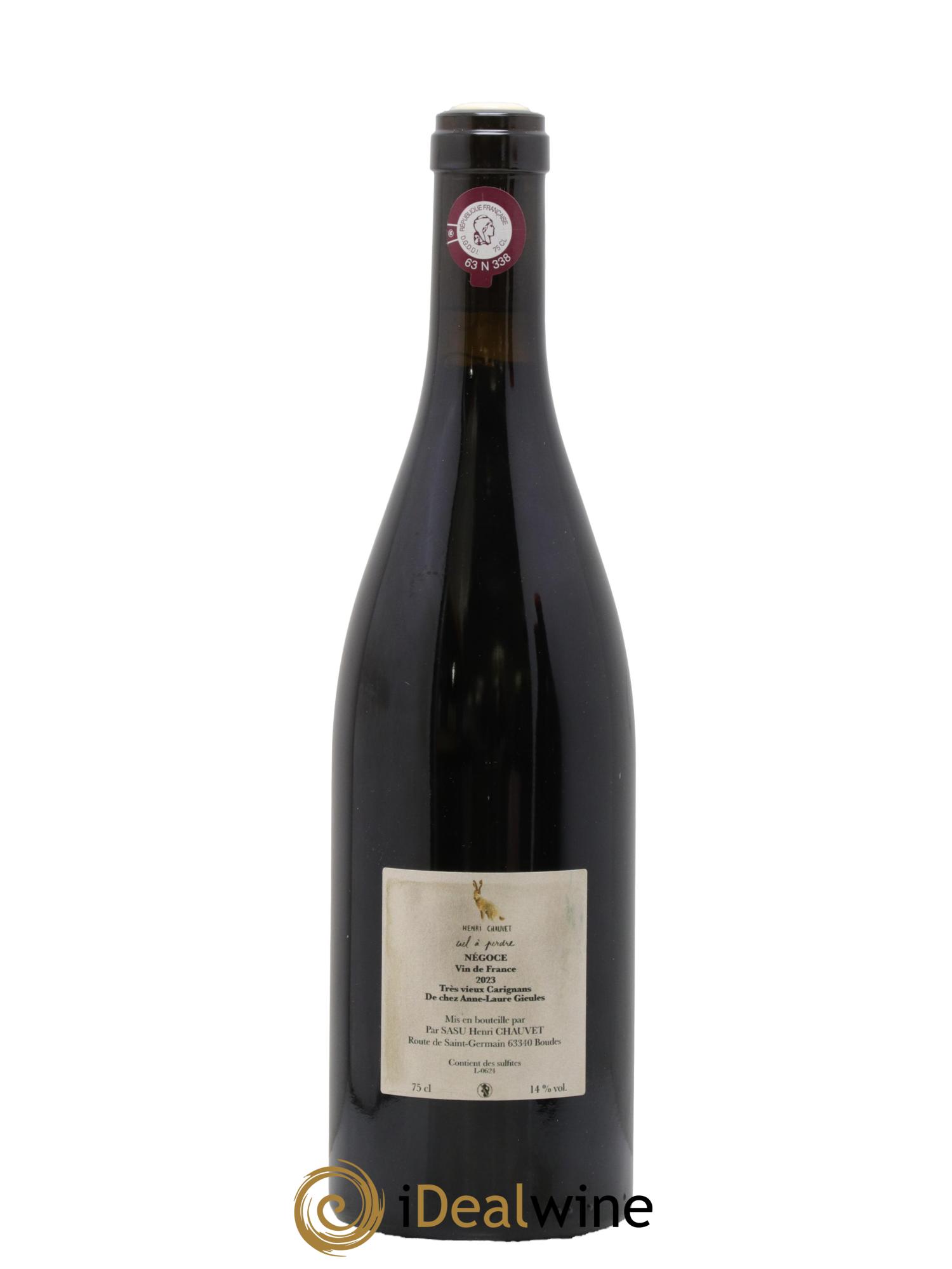 Vin de France Ciel à Perdre Henri Chauvet 2023 - Lotto di 1 bottiglia - 1