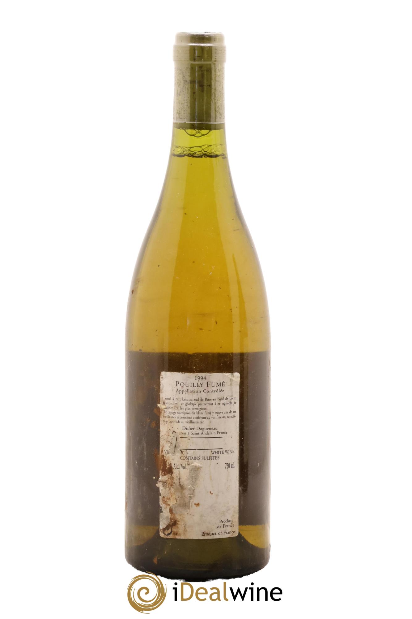 Pouilly-Fumé En Chailloux Dagueneau 1994 - Lotto di 1 bottiglia - 1