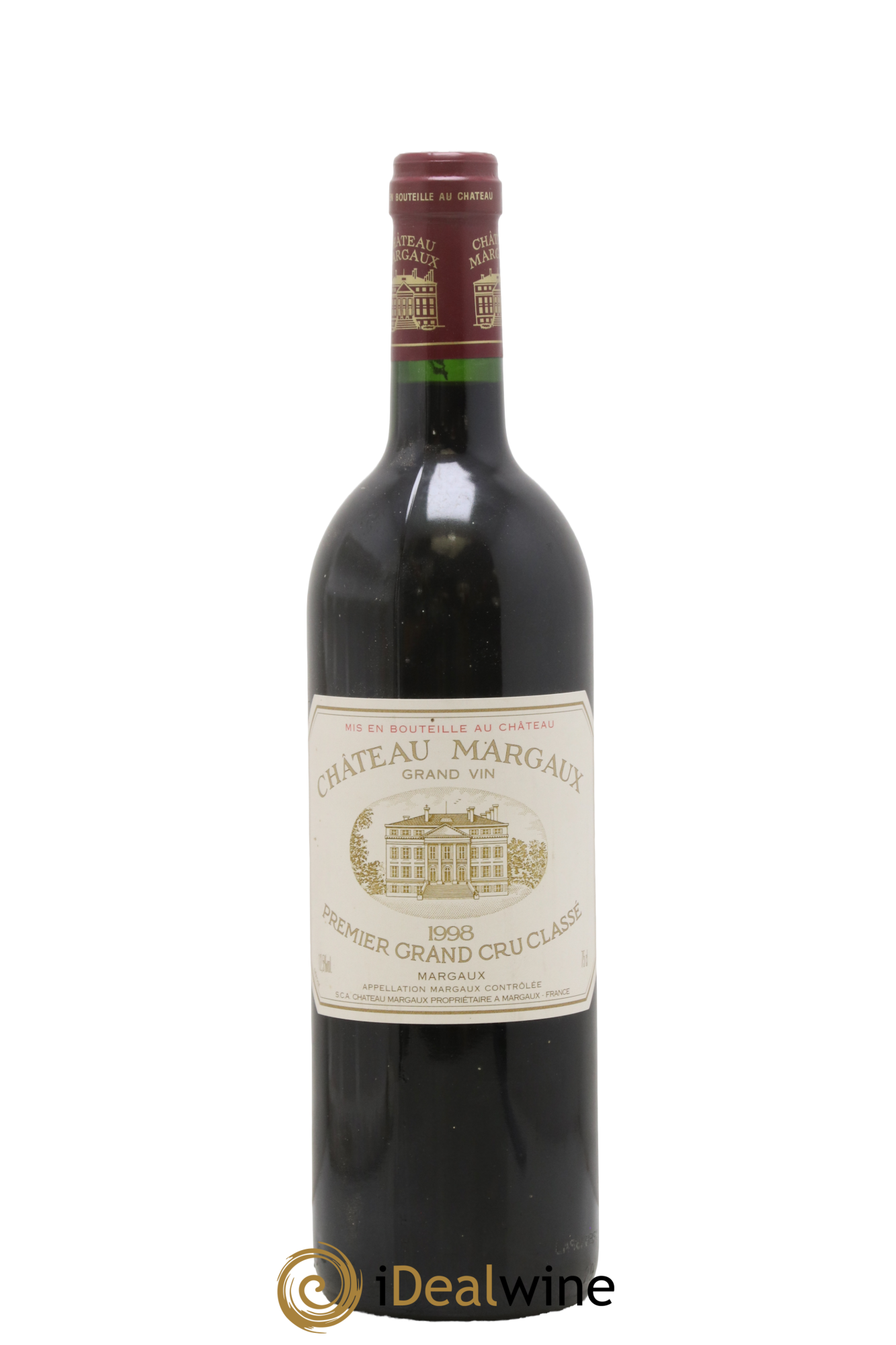 Château Margaux 1er Grand Cru Classé 1998 - Lotto di 1 bottiglia - 0