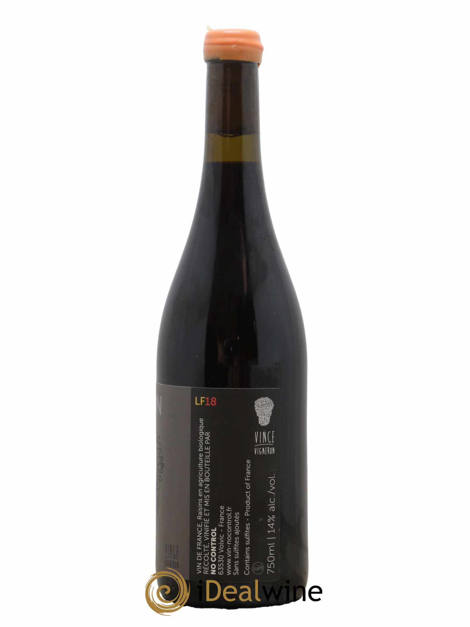 Vin de France Fusion Vincent Marie - No Control 2018 - Lot de 1 bouteille - 1