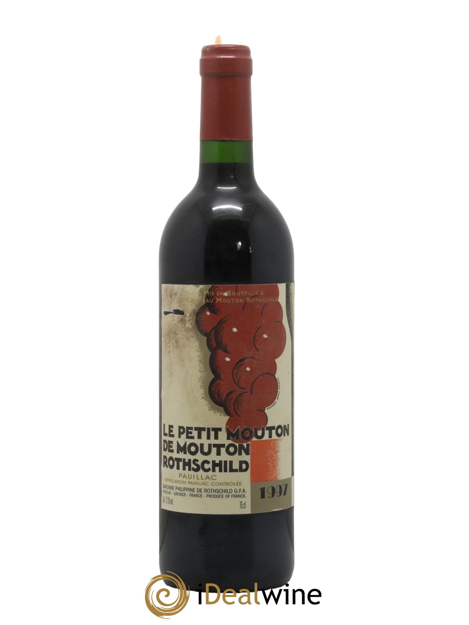 Petit Mouton Second Vin 1997 - Lot de 1 bouteille - 0