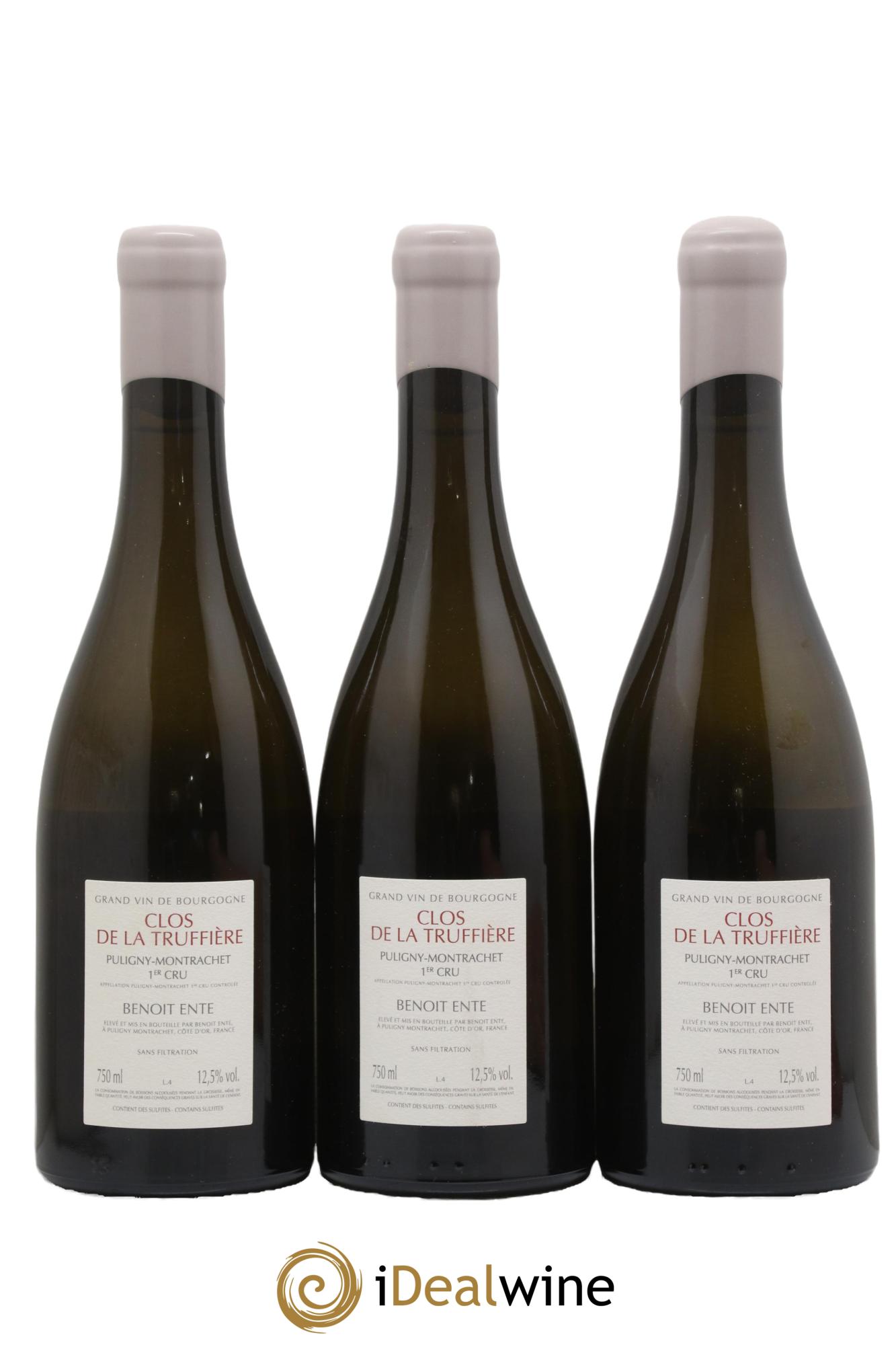 Puligny-Montrachet 1er Cru Clos de la Truffière Benoit Ente 2021 - Lot de 3 bouteilles - 1