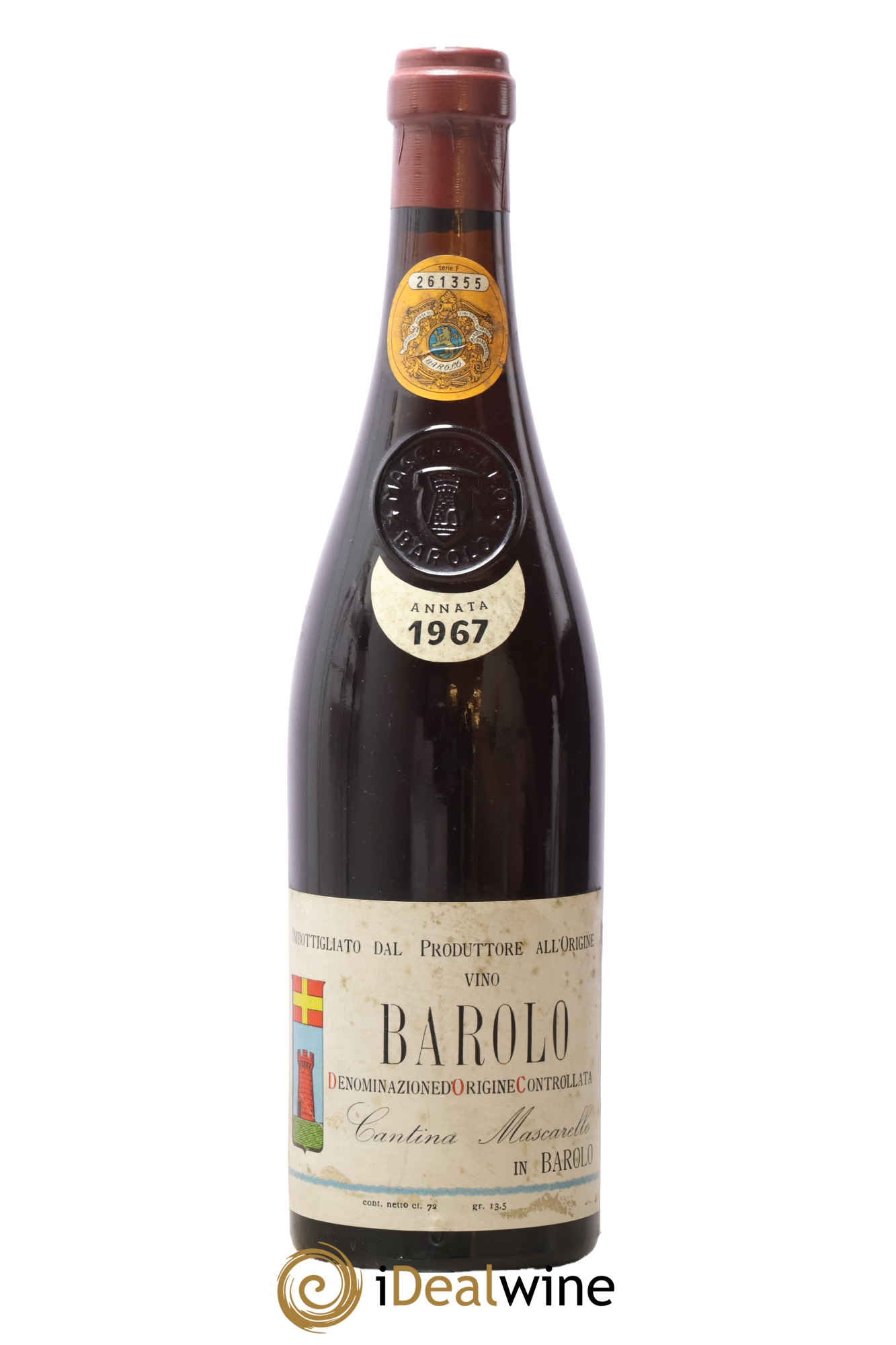 Barolo DOCG Bartolo Mascarello 1967 - Lot de 1 bouteille - 0