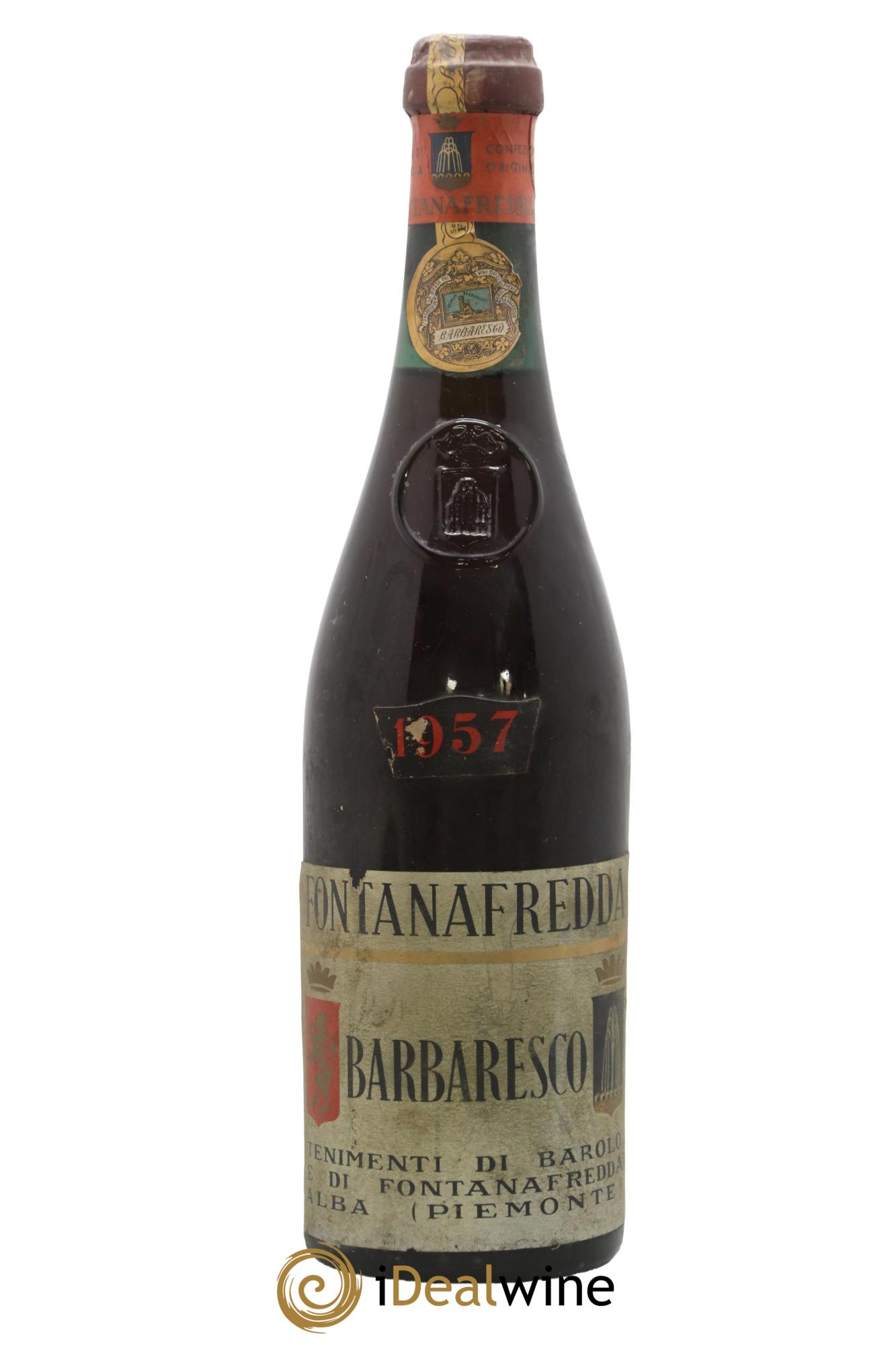 Barbaresco DOCG Fontanafredda 1957 - Lot de 1 bouteille - 0