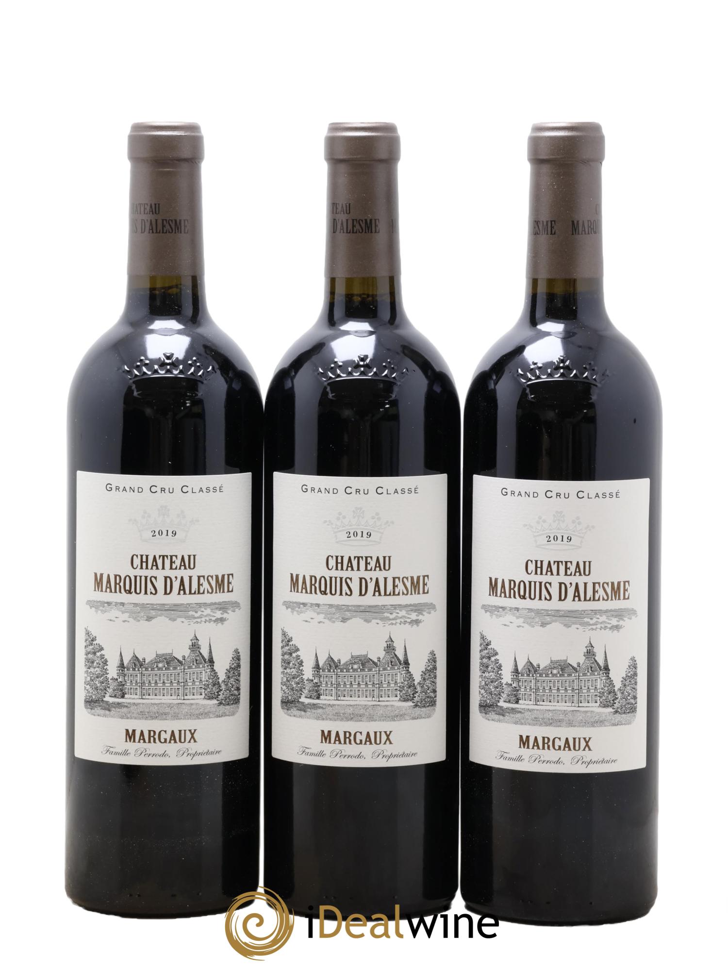 Château Marquis d'Alesme Becker 3ème Grand Cru Classé 2019 - Lot de 6 bouteilles - 2