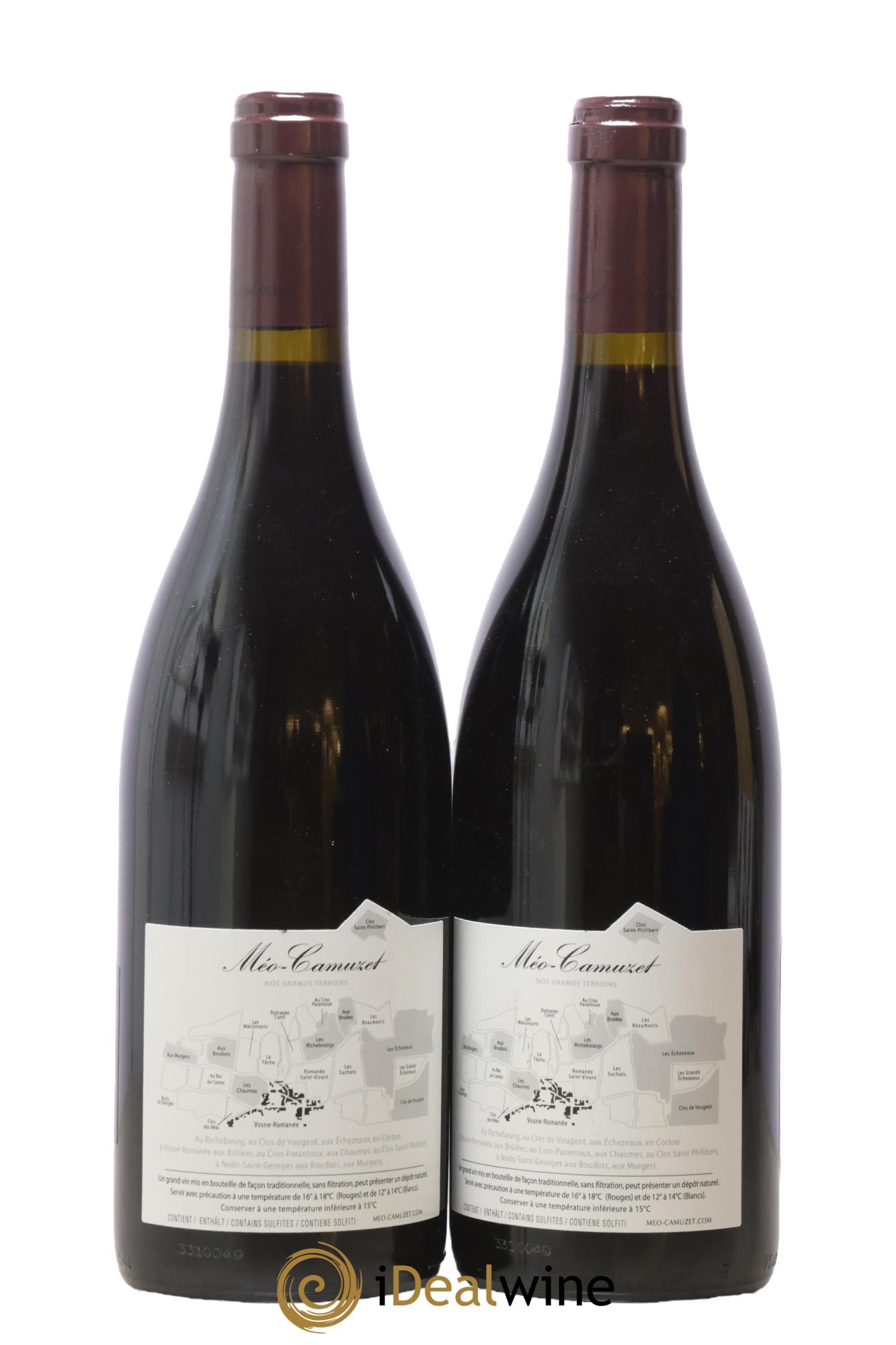 Corton Grand Cru Clos Rognet Méo-Camuzet (Domaine) 2019 - Lotto di 2 bottiglie - 1