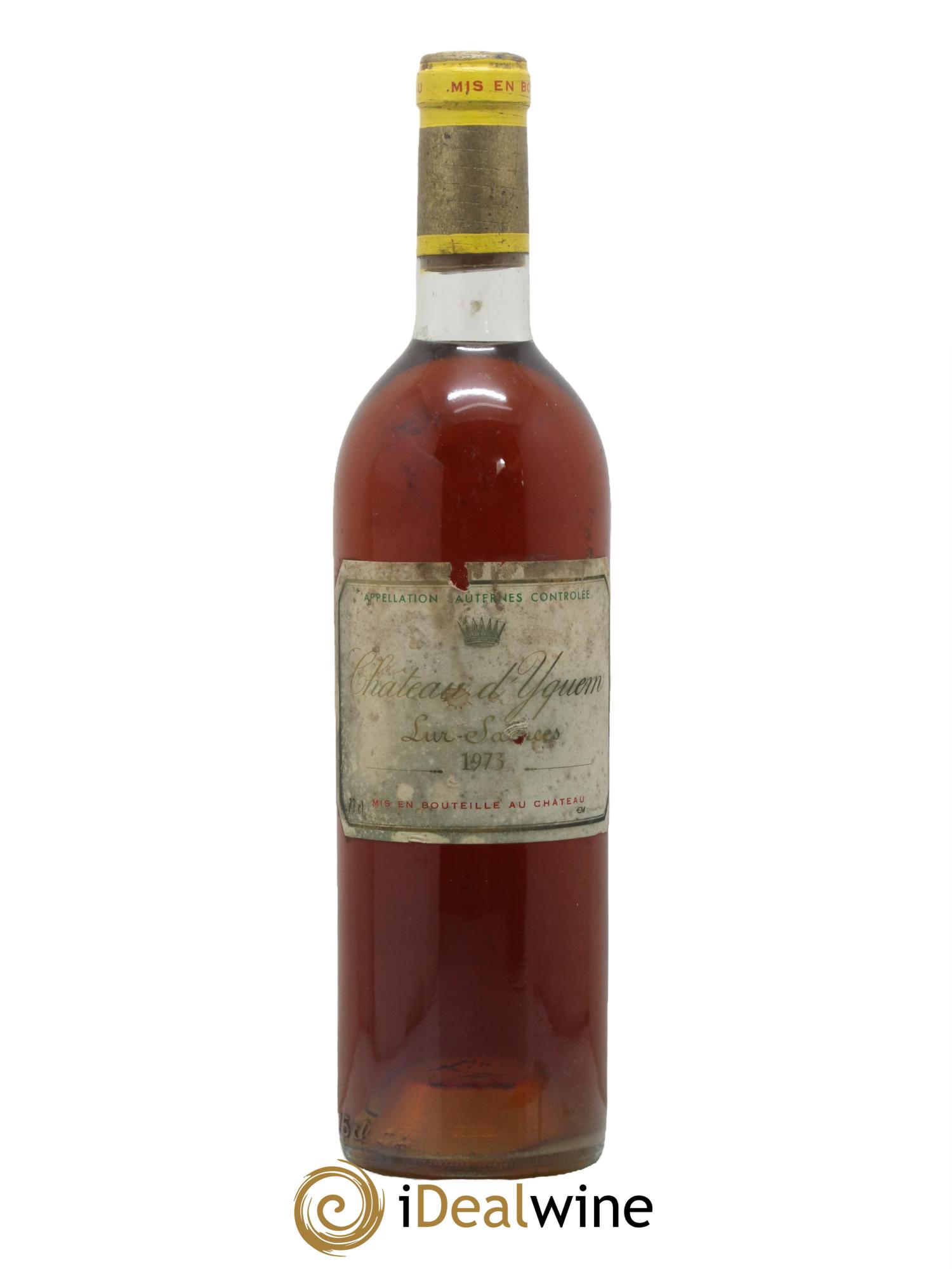 Château d' Yquem 1er Cru Classé Supérieur 1973 - Posten von 1 Flasche - 0