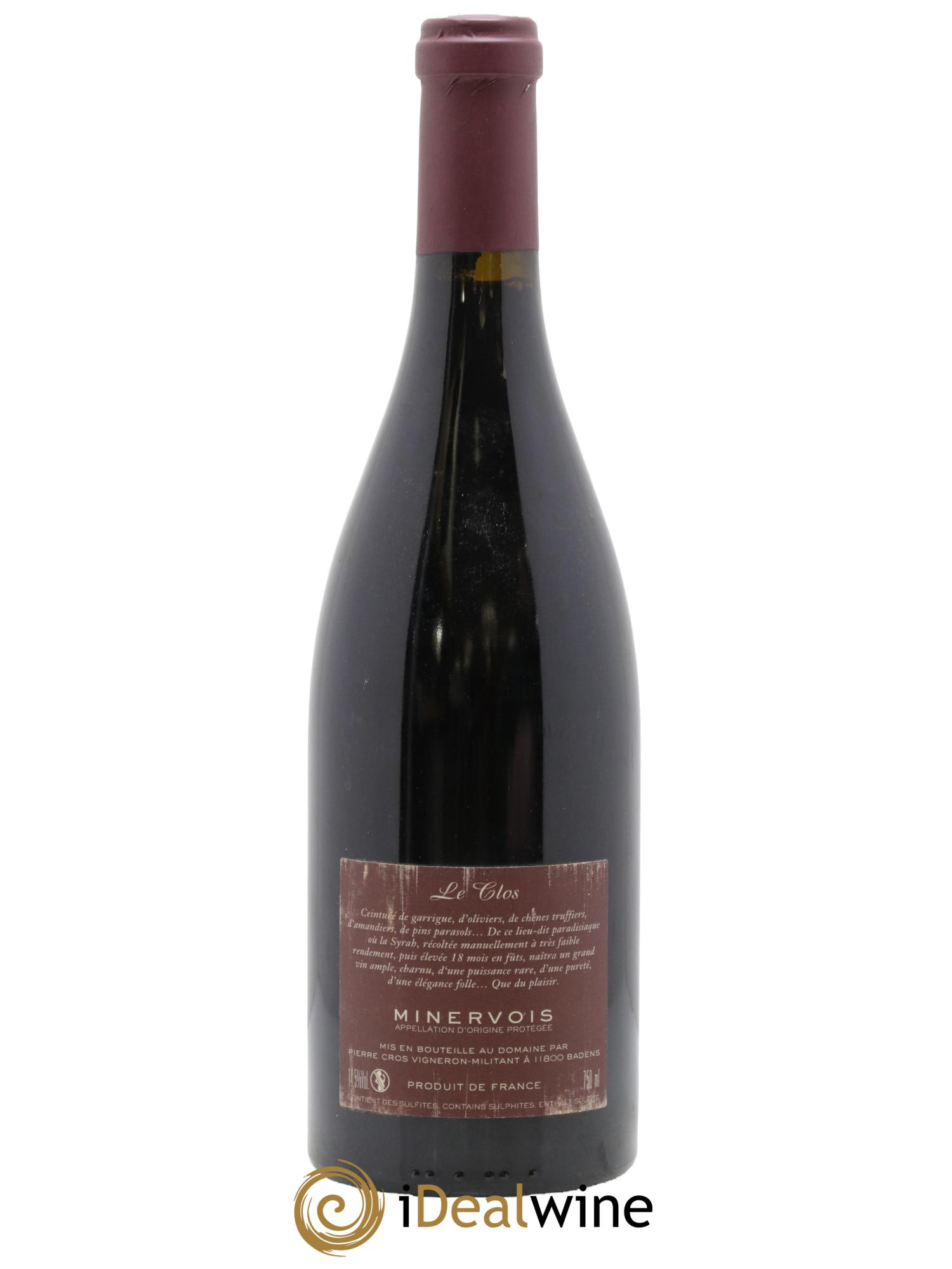 Minervois Le Clos Pierre Cros 2017 - Posten von 1 Flasche - 1