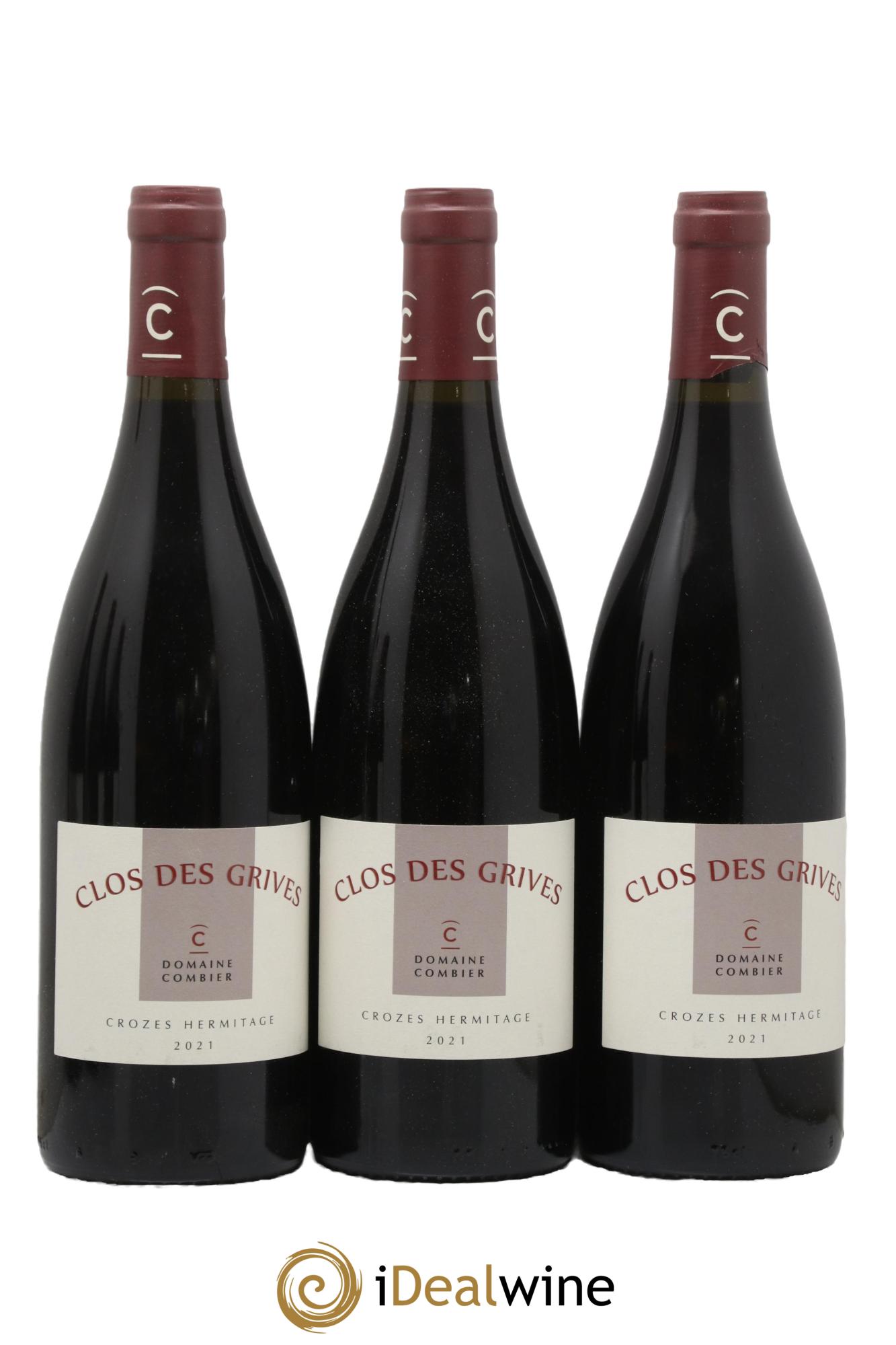 Crozes-Hermitage Clos des Grives Combier 2021 - Lot de 12 bouteilles - 3