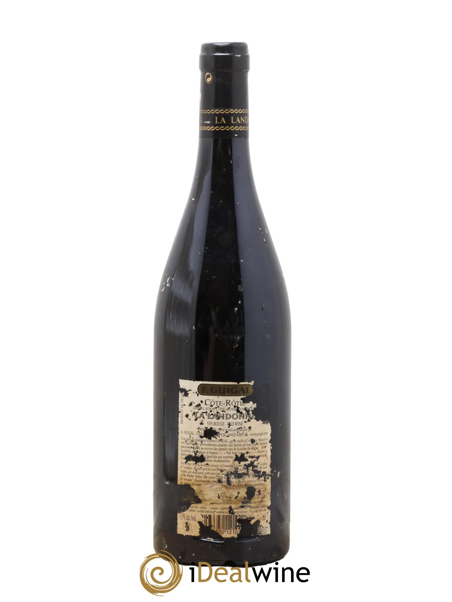 Côte-Rôtie La Landonne Guigal 2007 - Posten von 1 Flasche - 1