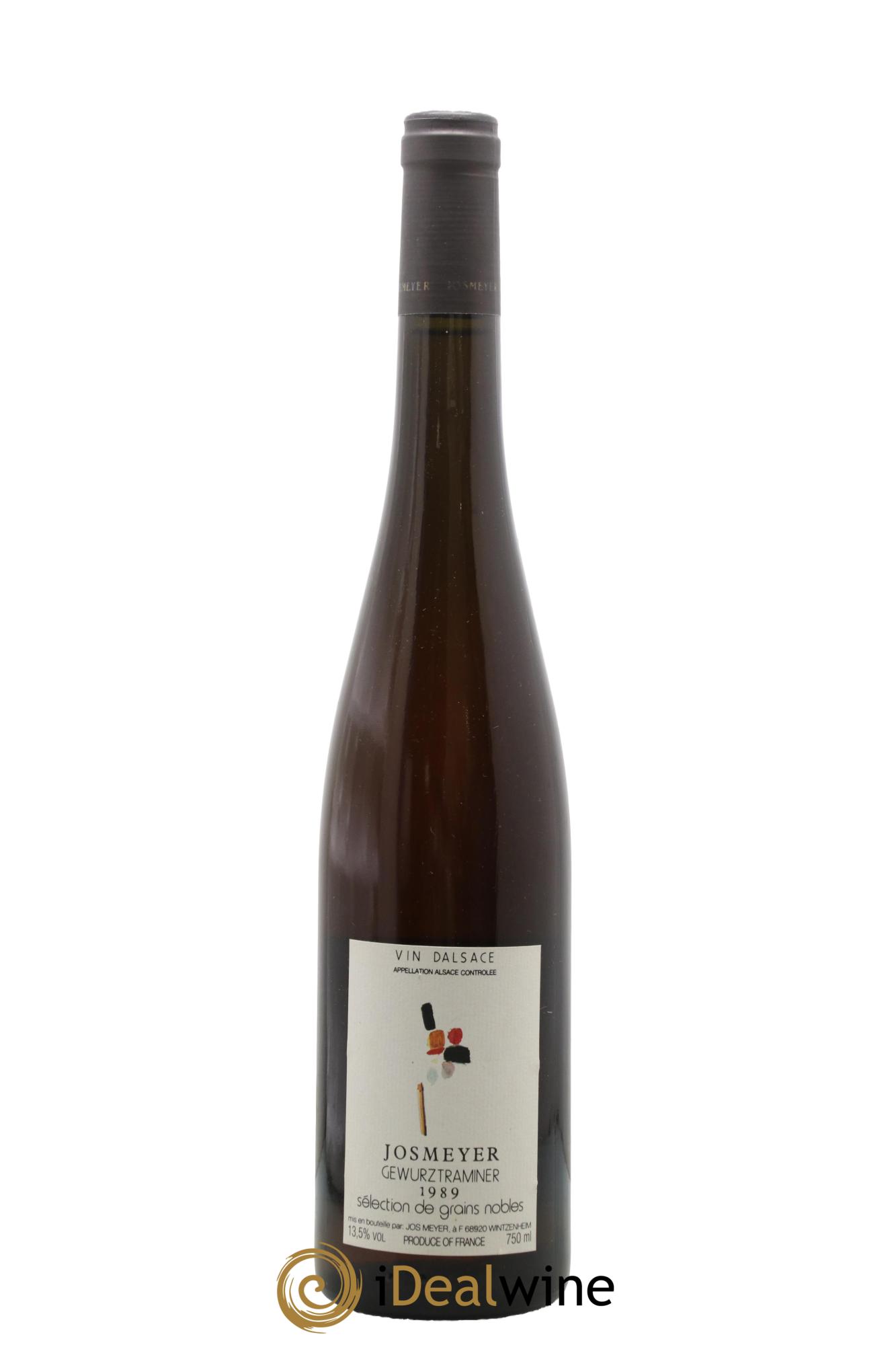 Alsace Grand Cru Hengst Gewurztraminer Sélection de Grains Nobles Josmeyer 1989 - Lotto di 1 bottiglia - 0
