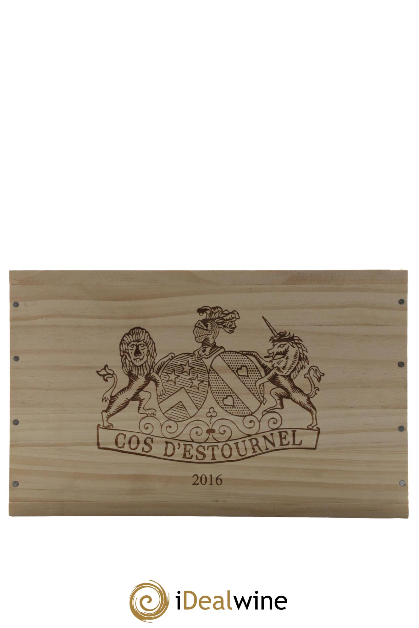 Cos d'Estournel 2ème Grand Cru Classé 2016 - Posten von 6 Flaschen - 5