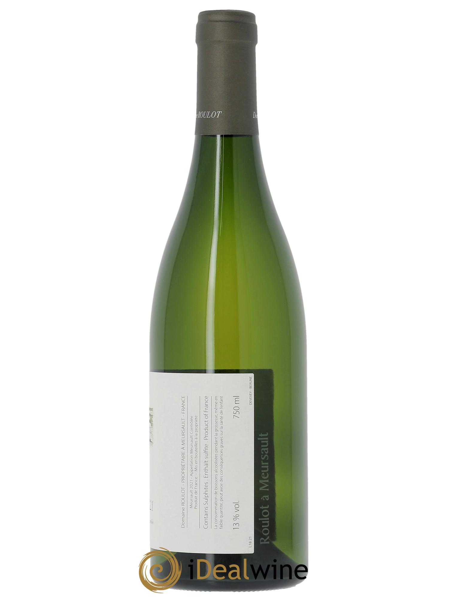 Meursault Sous la Velle Roulot (Domaine) 2021 - Lot de 1 bouteille - 1