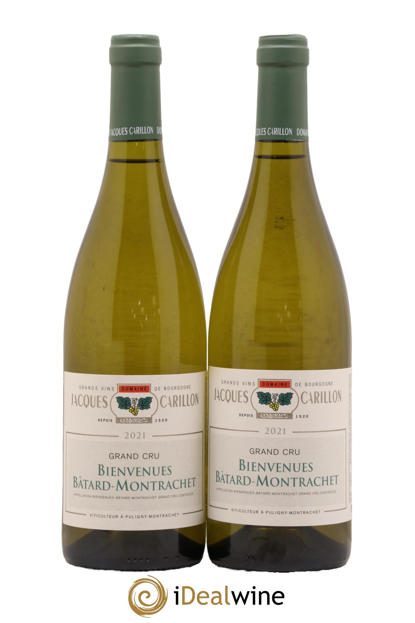 Bienvenues-Bâtard-Montrachet Grand Cru Jacques Carillon (Domaine) 2021 - Lot de 2 bouteilles - 0