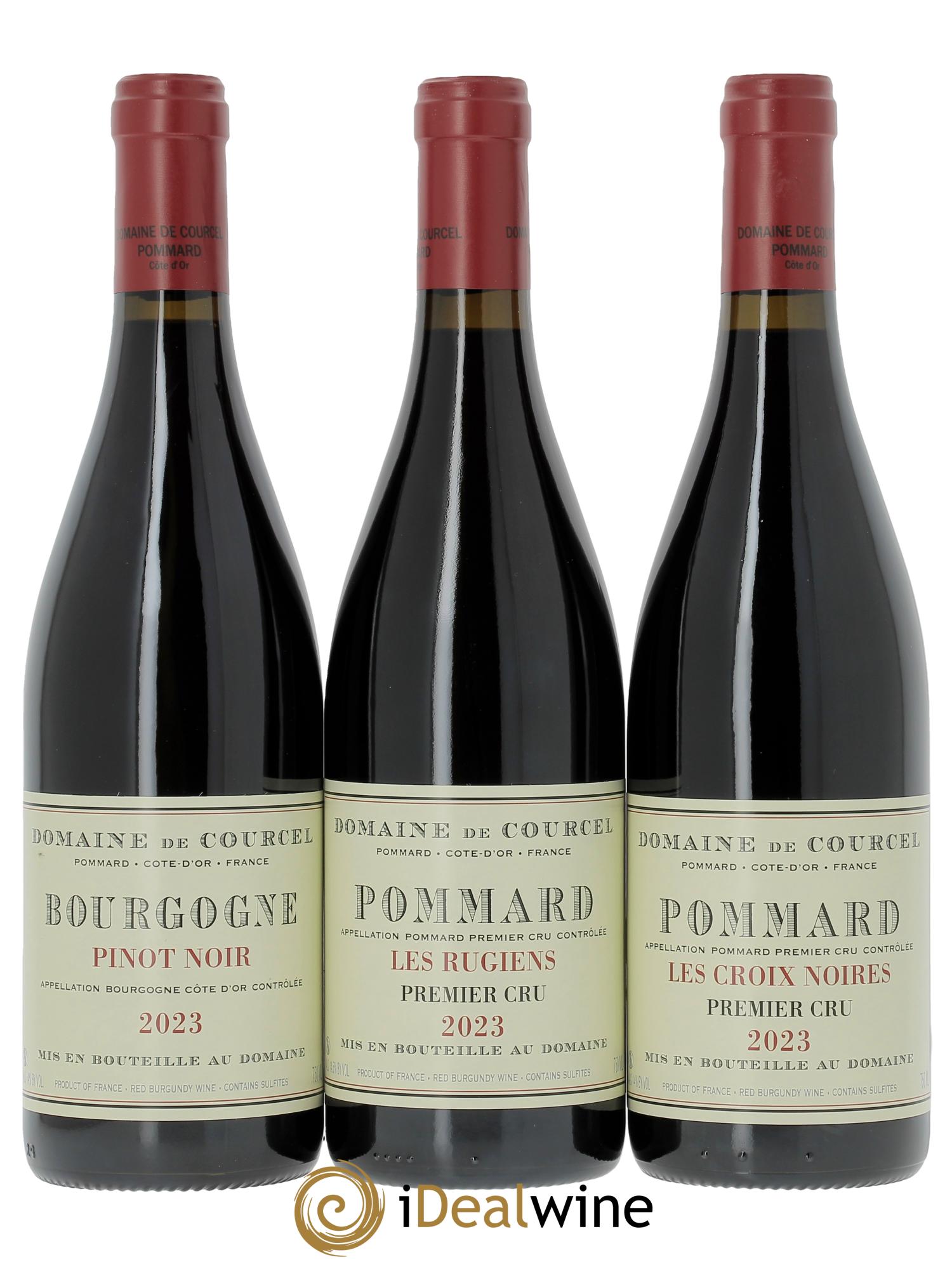 Assortiment 2023 du Domaine de Courcel de Courcel (Domaine) (CBO à partir de 6 bts) 2023 - Lot de 6 bouteilles - 2