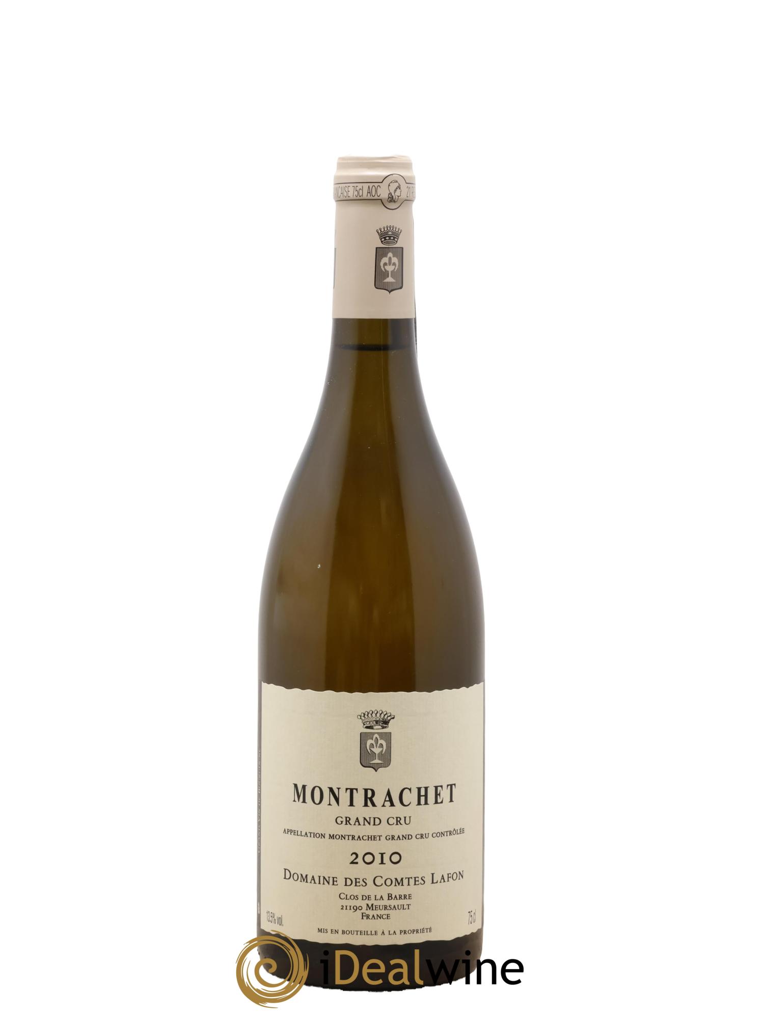 Montrachet Grand Cru Comtes Lafon (Domaine des) 2010 - Lot of 1 bottle - 1