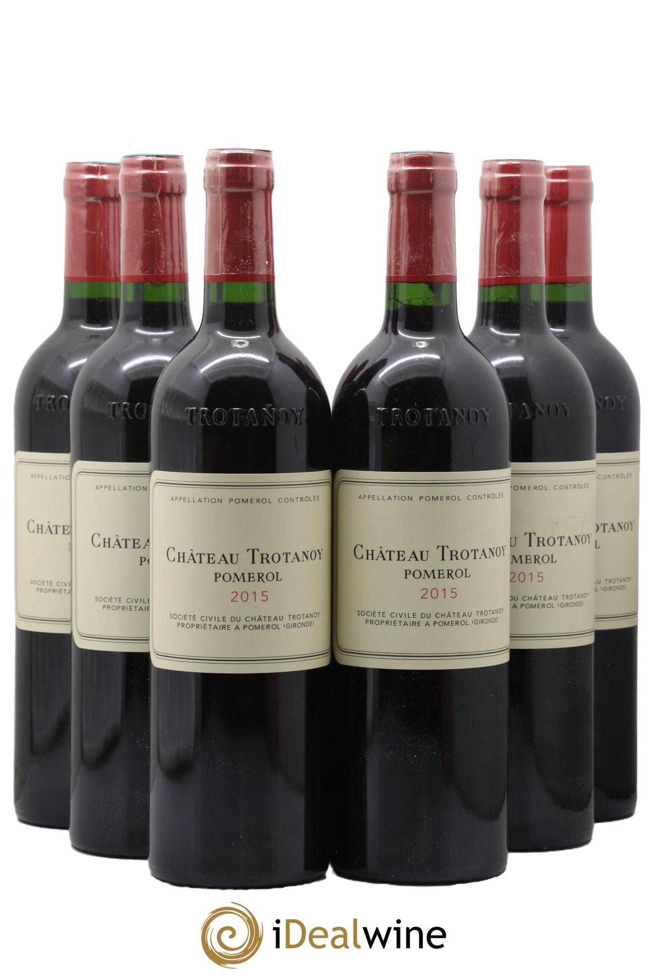 Château Trotanoy 2015 - Lot of 6 bottles - 0