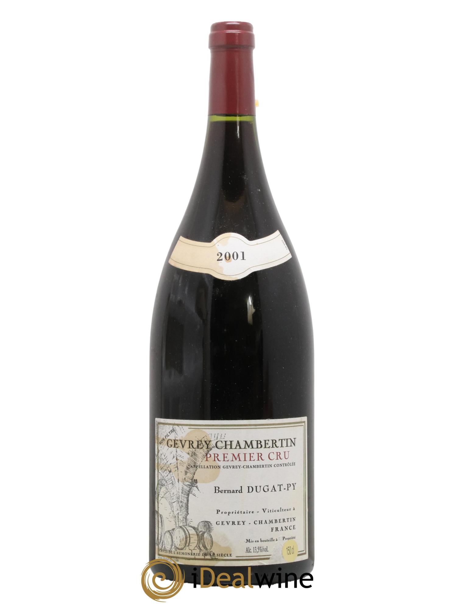 Gevrey-Chambertin 1er Cru Dugat-Py 2001 - Posten von 1 Magnum - 0