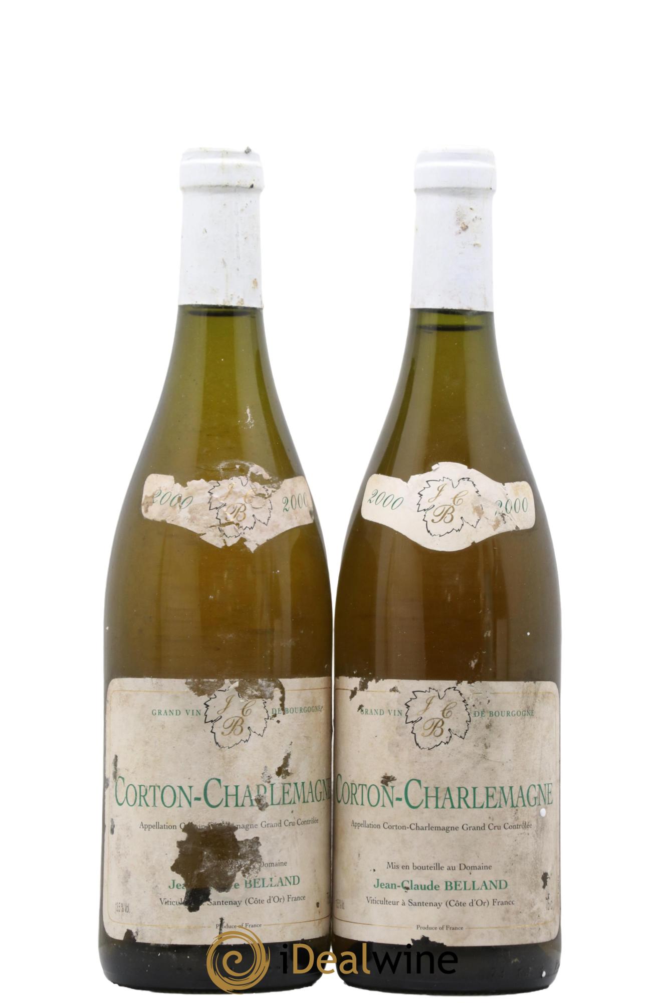 Corton-Charlemagne Grand Cru Jean-Claude Belland 2000 - Posten von 2 Flaschen - 0