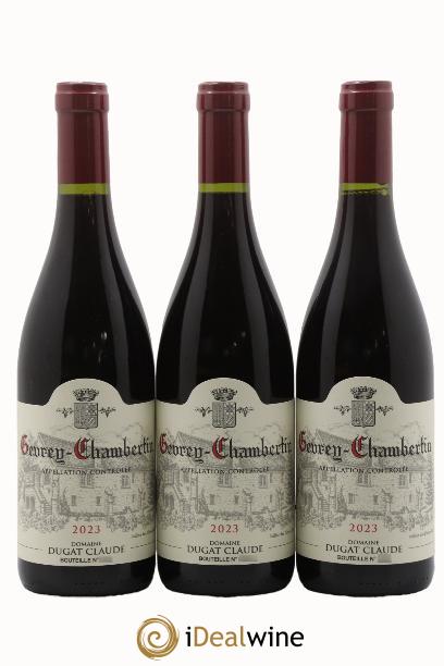 Gevrey-Chambertin Claude Dugat 2023 - Lot de 3 bouteilles - 0
