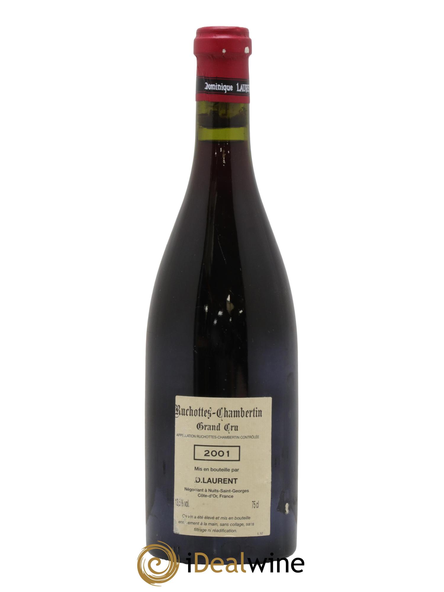 Ruchottes-Chambertin Grand Cru Vieilles Vignes Dominique Laurent 2001 - Lot of 1 bottle - 1