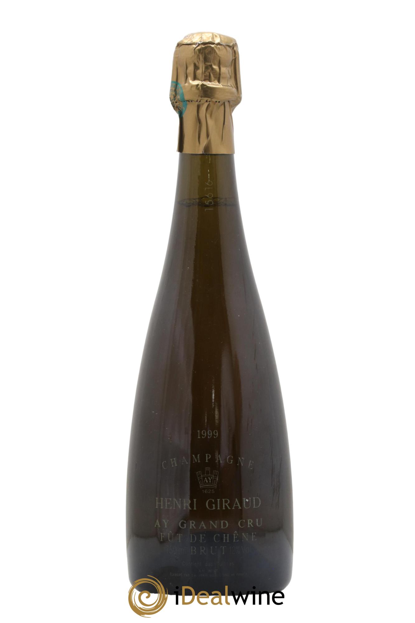 Aÿ Grand Cru Brut Fût de Chêne Henri Giraud 1999 - Lot of 1 bottle - 0
